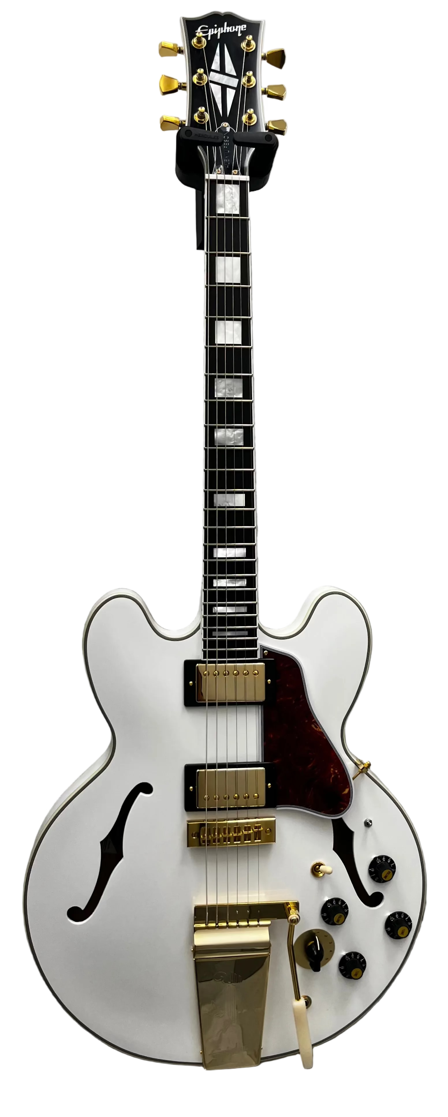 Epiphone Inspired by Gibson Custom Alex Lifeson 1976 ES-355 ES355 Reissue W/ HARDSHELL CASE ECAL355AWGM SERIAL NUMBER 25121510932 - 10 LBS 4 OZ