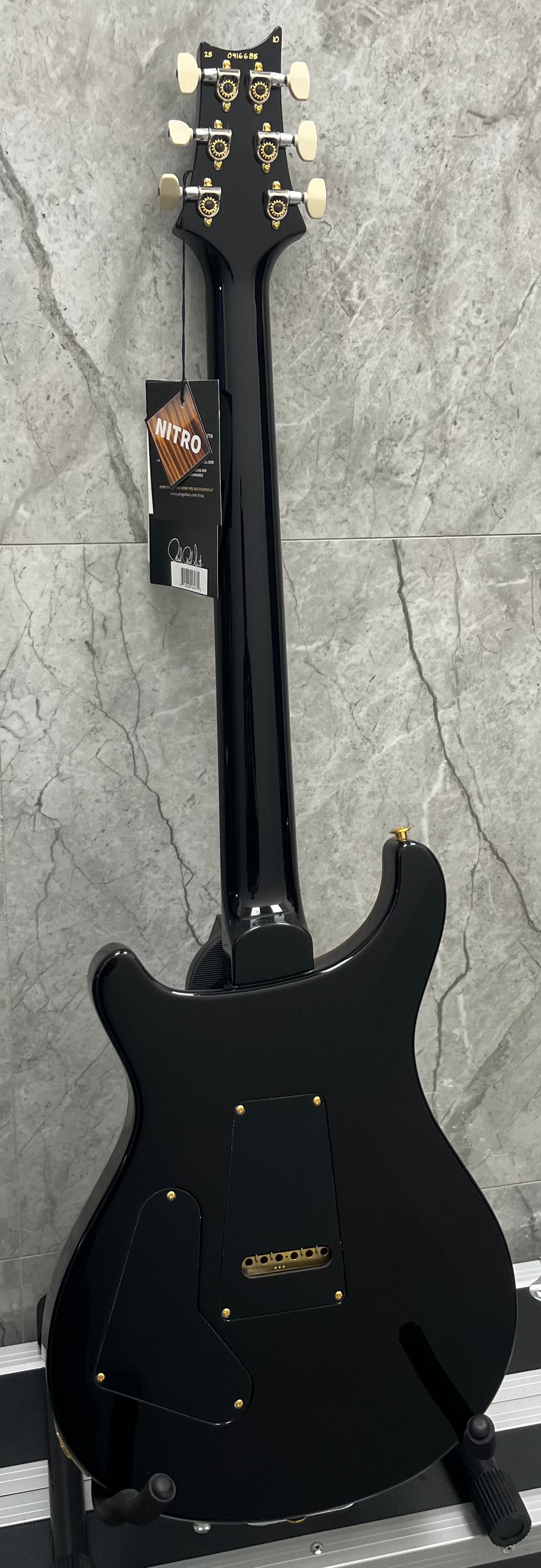 PRS USA Custom 24 - 10 Top Electric Guitar - CUSTOM COLOUR 112787::CC (Private Stock Colour) - Tiger Eye SERIAL NUMBER 250416685 - 7 LBS 10 OZ