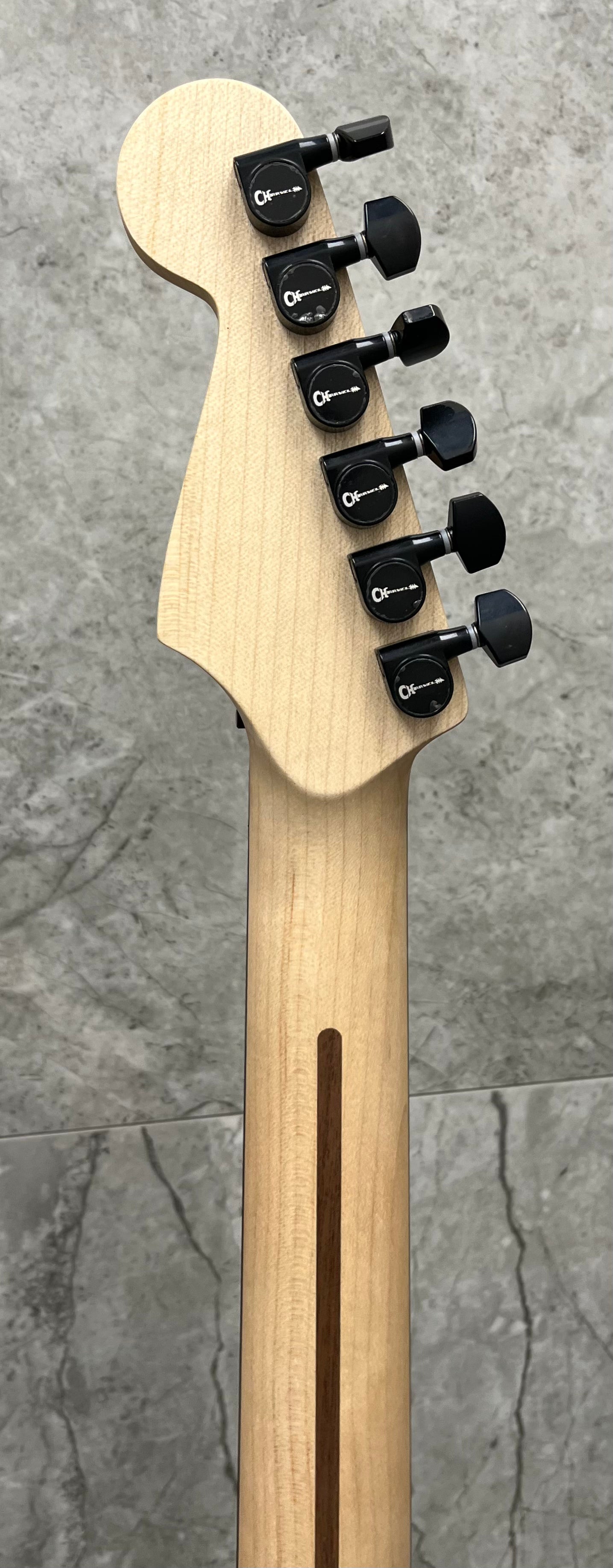 Charvel USA CUSTOM SHOP Custom Select San Dimas SD1 HSS SNOW BLIND SATIN 2835203776 SERIAL NUMBER 19077 - 8.0 LBS