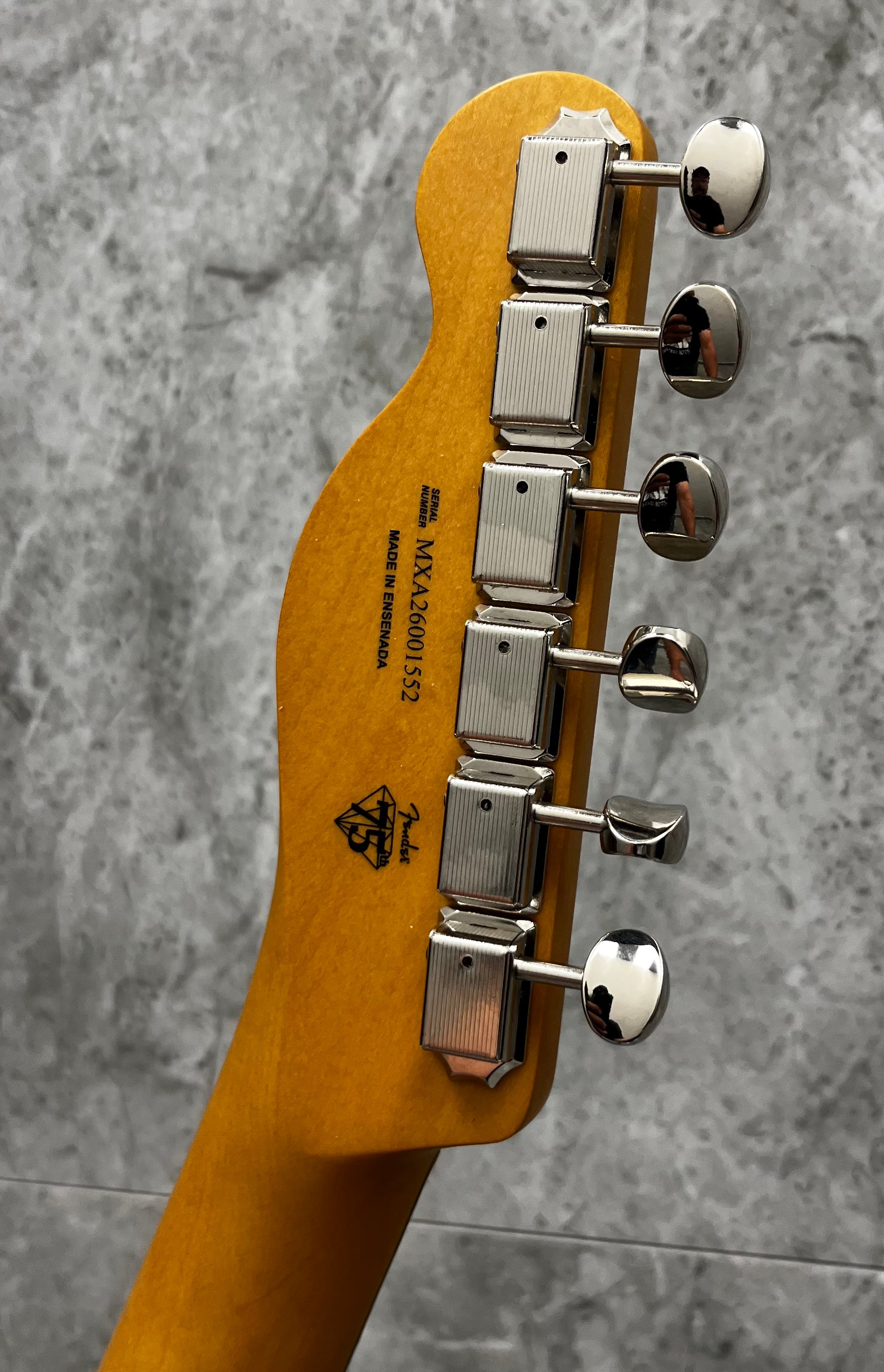 FENDER  75th Anniversary Player II Telecaster Rosewood Fingerboard, Diamond Dust Sparkle 0140770313 SERIAL NUMBER MXA26001552 - 8 LBS 1 OZ