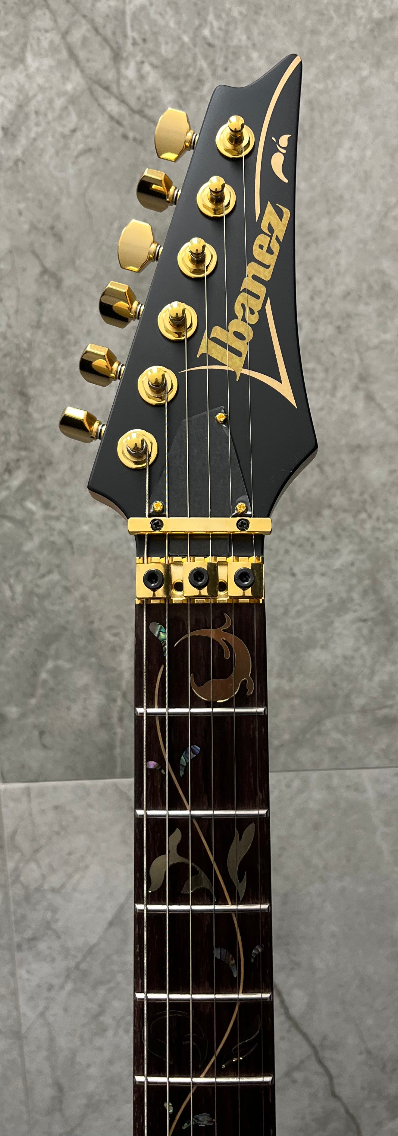 Ibanez PIA3761XB Steve Vai Signature MADE IN JAPAN Electric Guitar with Edge Tremolo - Onyx Black