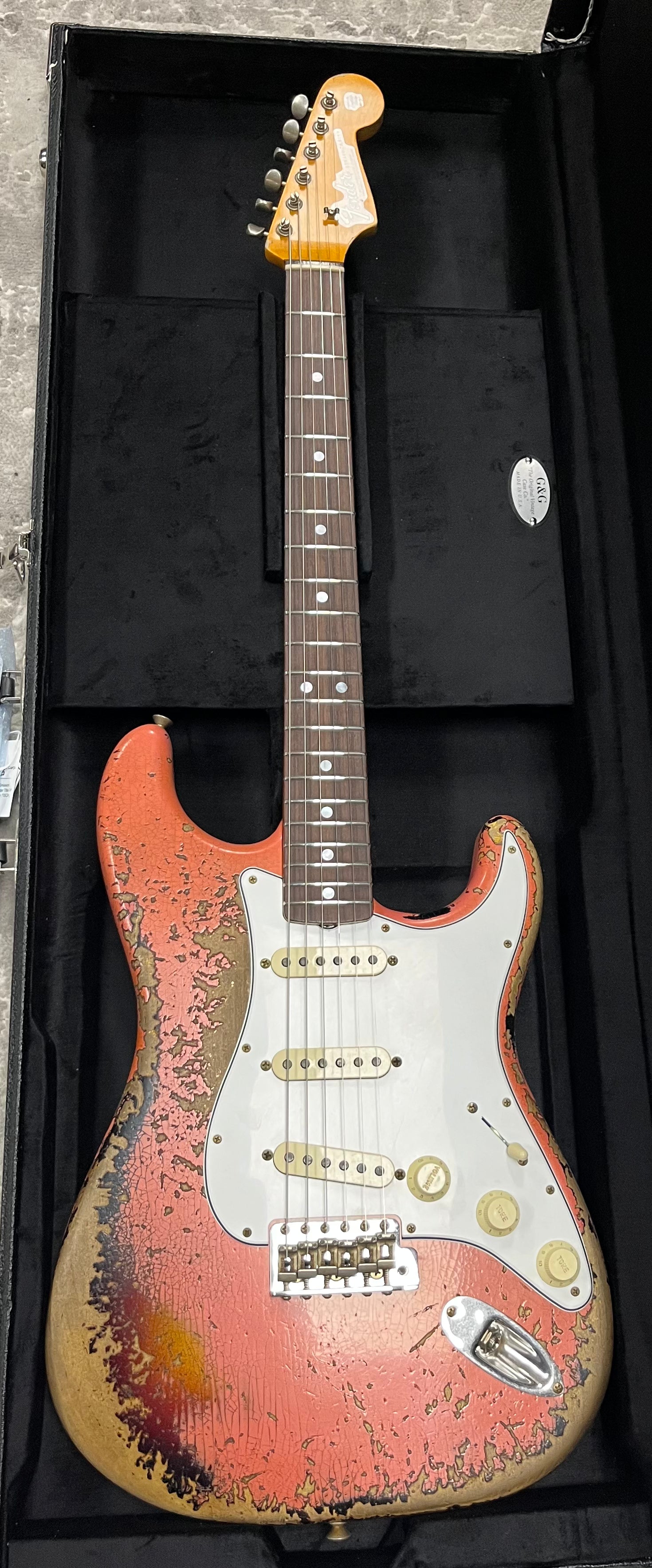 Fender Custom Shop 1965 Stratocaster Super Heavy Relic Rosewood Finger