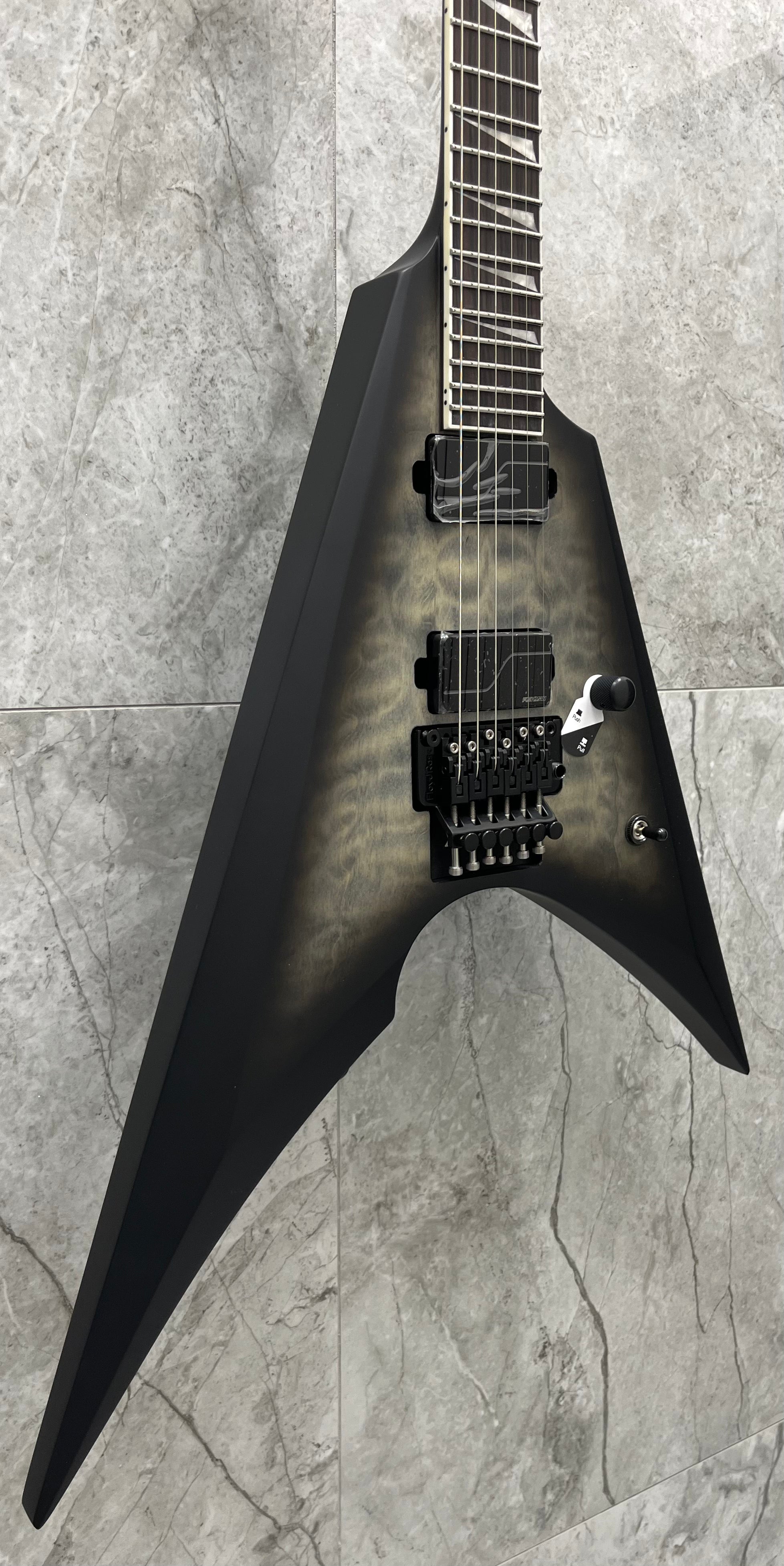 ESP LTD ARROW-1000 ARROW1000 Charcoal Burst Satin LARROW1000QMCHSBS