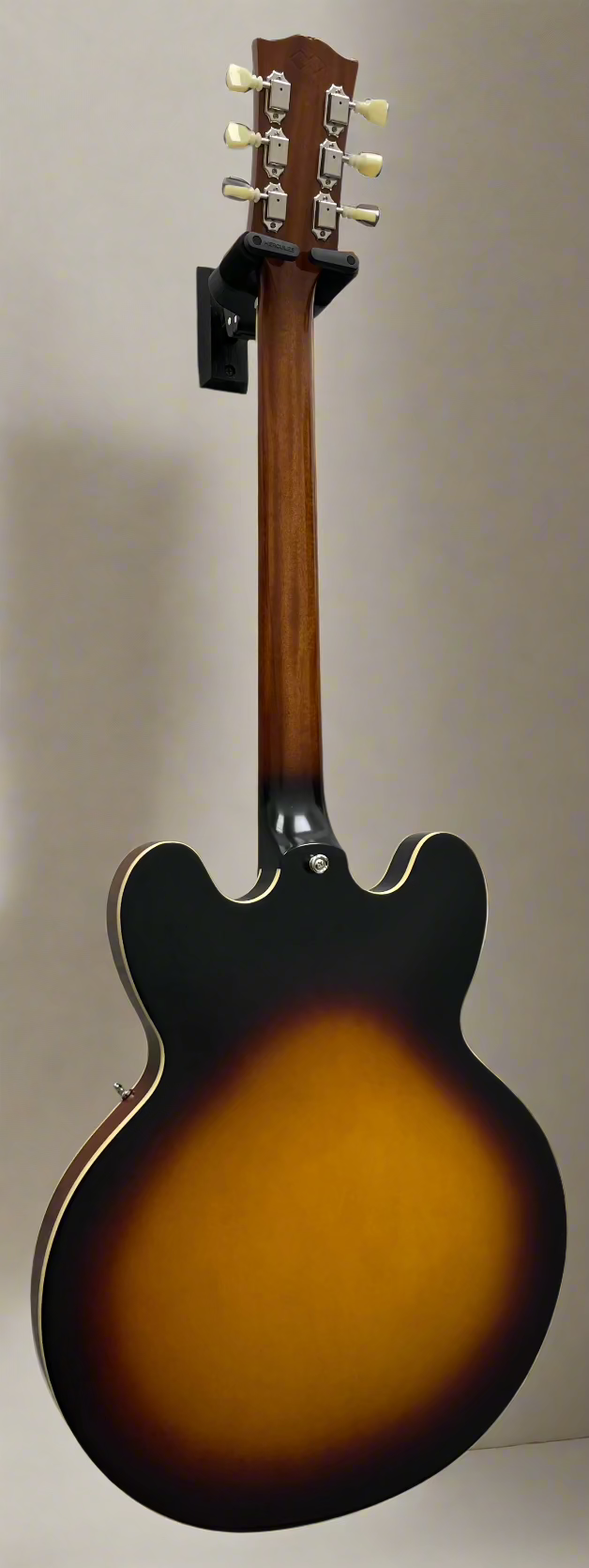 Epiphone 1962 ES-335 Reissue Electric Guitar with Hardshell Case - ES335 Vintage Burst EC335R2VBNH SERIAL NUMBER 24121510496 - 8.2 LBS