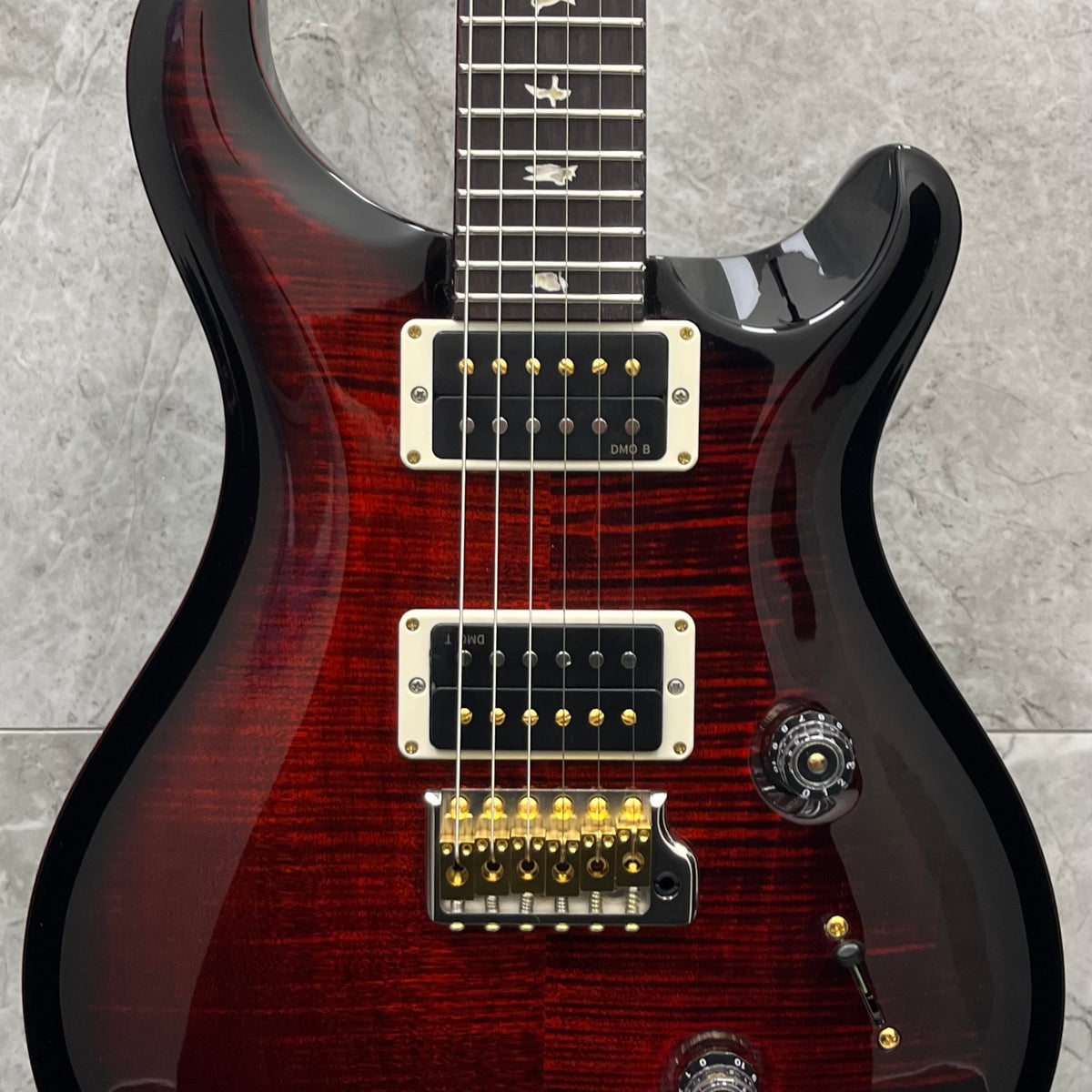 PRS USA Custom 24 - 10 Top Electric Guitar 72 - Fire Smokeburst 