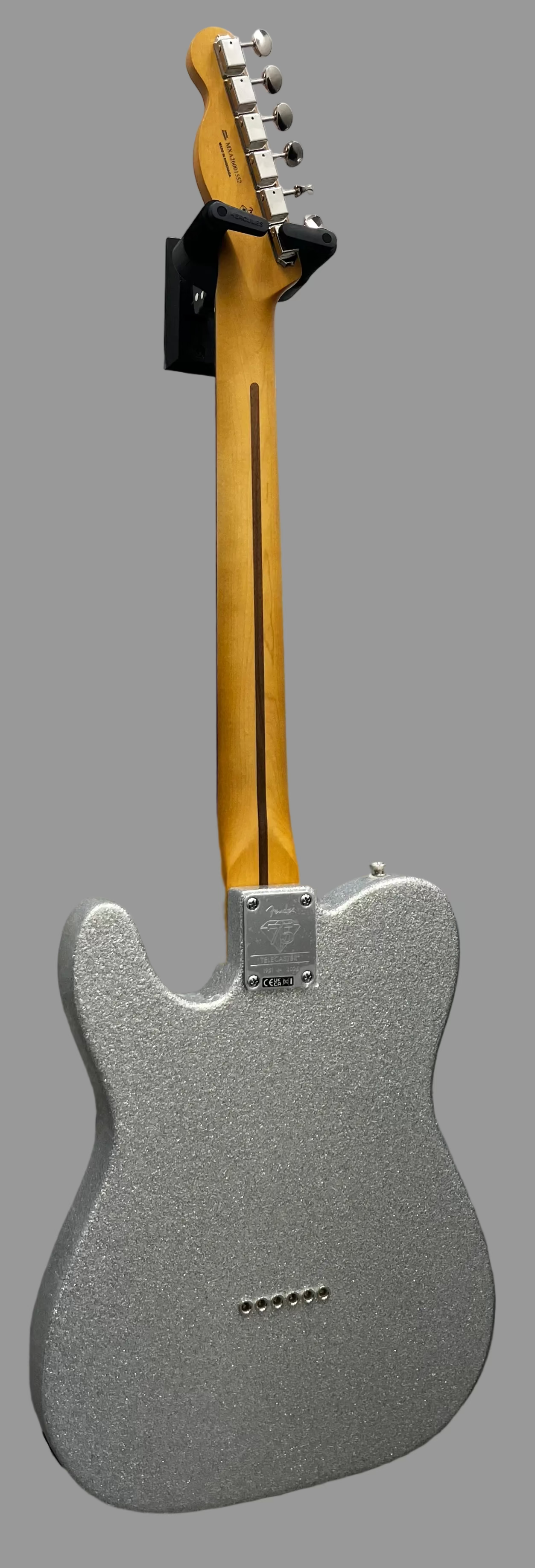 FENDER  75th Anniversary Player II Telecaster Rosewood Fingerboard, Diamond Dust Sparkle 0140770313 SERIAL NUMBER MXA26001552 - 8 LBS 1 OZ
