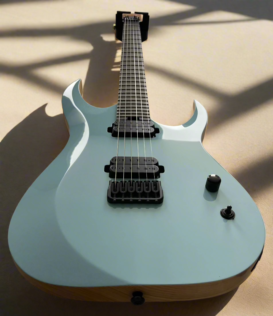 Schecter John Browne Tao-6 Azure 468-SHC SERIAL NUMBER W24070248 - 7.4 LBS