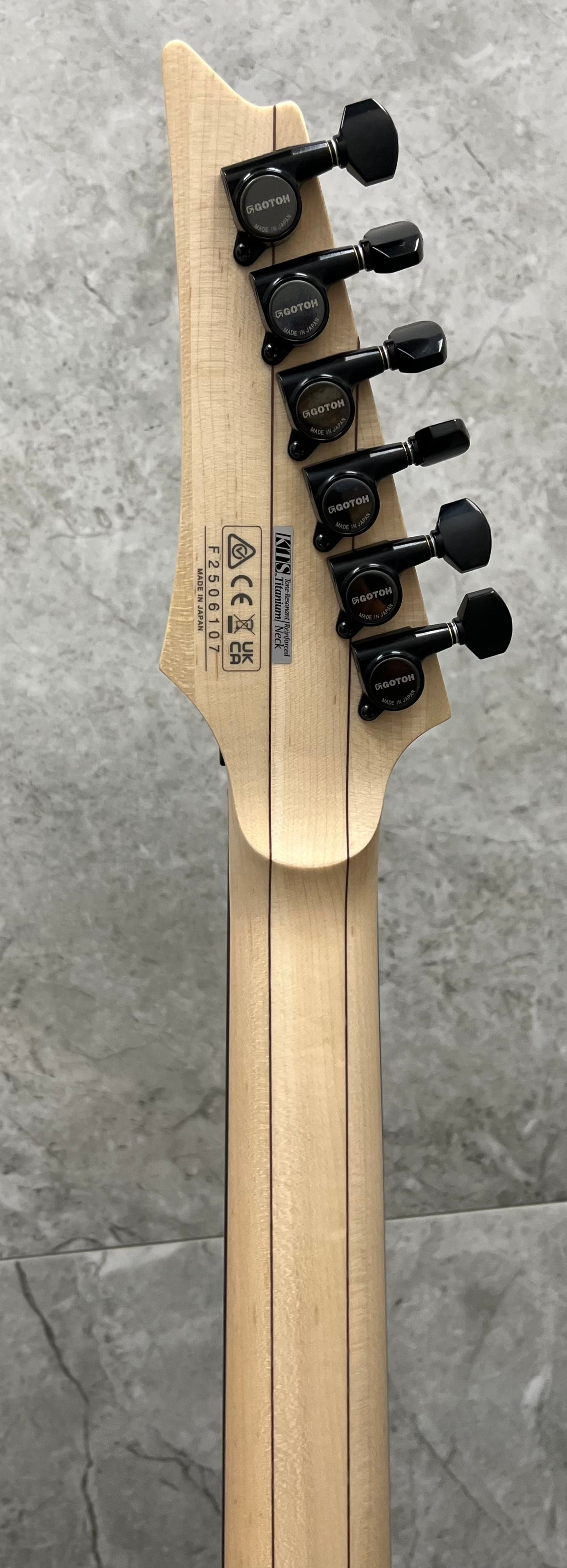 Ibanez Prestige Limited Edition Made in Japan S Series S6570BWENT SERIAL NUMBER F2506107 - 7.4 LBS
