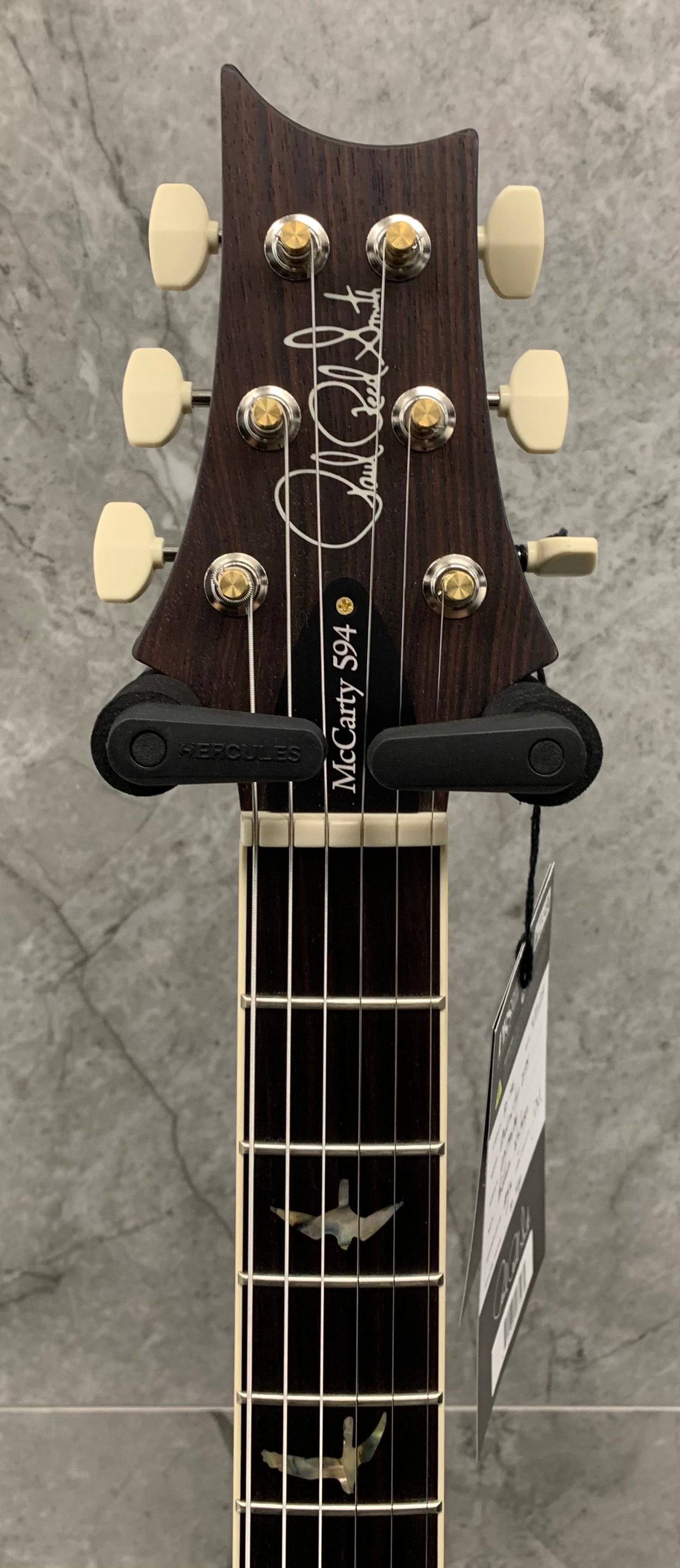 PRS USA Mc594 10 top – Custom Colour – Charcoal Smokewrap Burst 112804:CC SERIAL NUMBER 0379686 - 8.0 LBS
