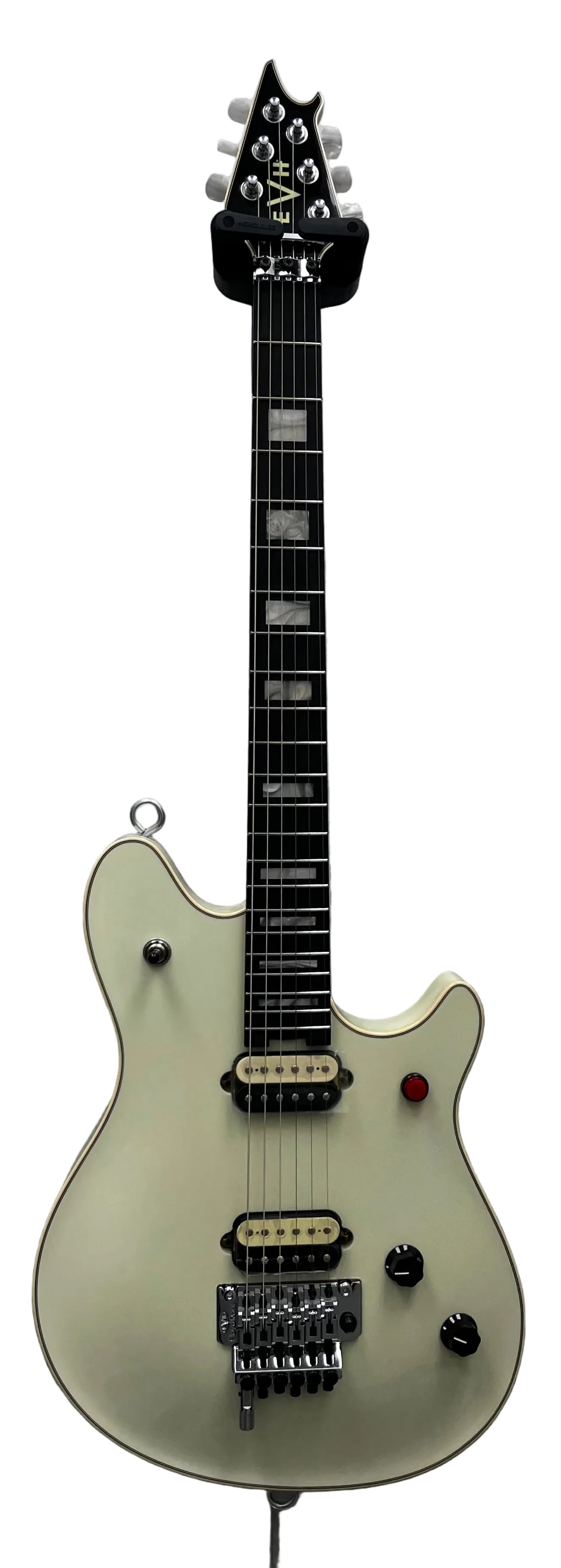 EVH Wolfgang MADE IN THE USA Edward Van Halen Signature Ebony Fingerboard Ivory 5107921849 SERIAL NUMBER WG17735A - 8 LBS 3 OZ