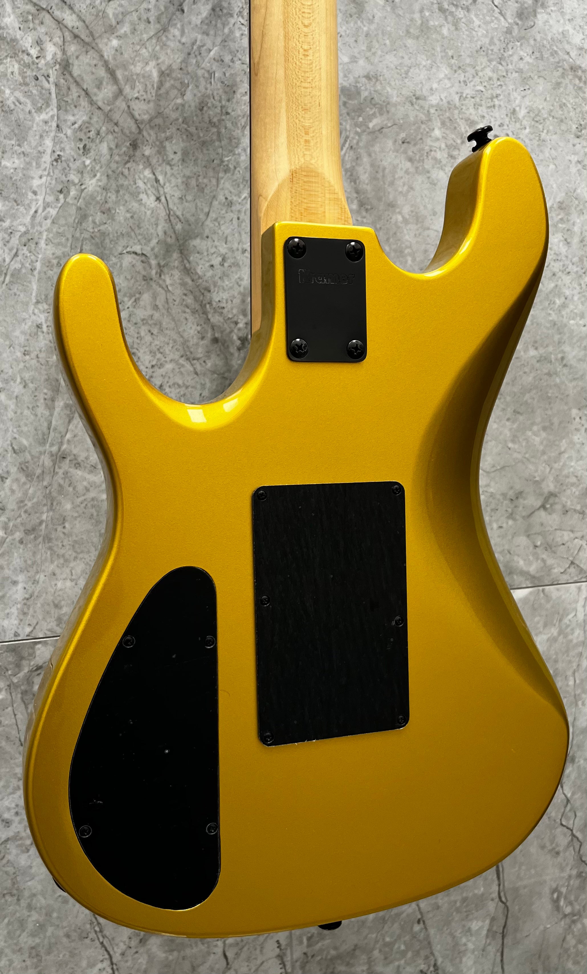 Kramer 50th Anniversary Series - Curated K50NS Nightswan Gold Gloss Finish W/ GIG BAG SERIAL NUMBER 260129013 - 8 LBS 2 OZ