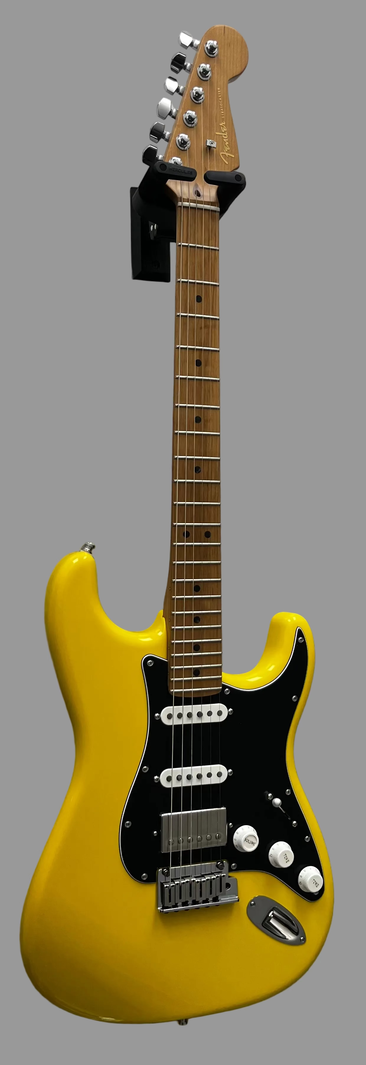 Fender Limited Edition American Ultra II Stratocaster HSS Graffiti Yellow w/Seymour Duncan 0179152713 SERIAL NUMBER US26000726 - 8 LBS 2 OZ