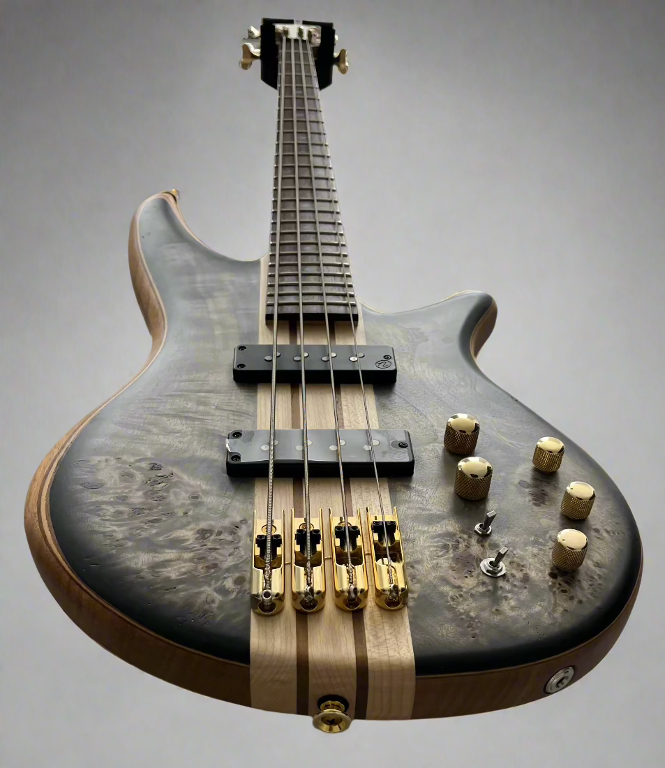 Jackson Pro Series Spectra Bass SBP IV Caramelized Transparent Black Burst 2919914585 SERIAL NUMBER ICJ2238163 - 7.8 LBS