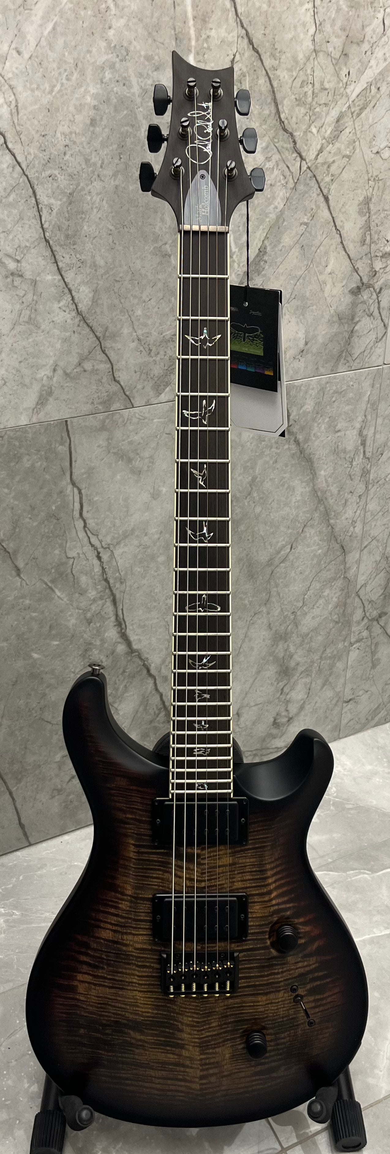 PRS USA MARK HOLCOMB SIGNATURE SATIN - HOLCOMB WRAPAROUND BURST 0417543 HAND PICKED SERIAL NUMBER 250417543 - 7 LBS 4 OZ