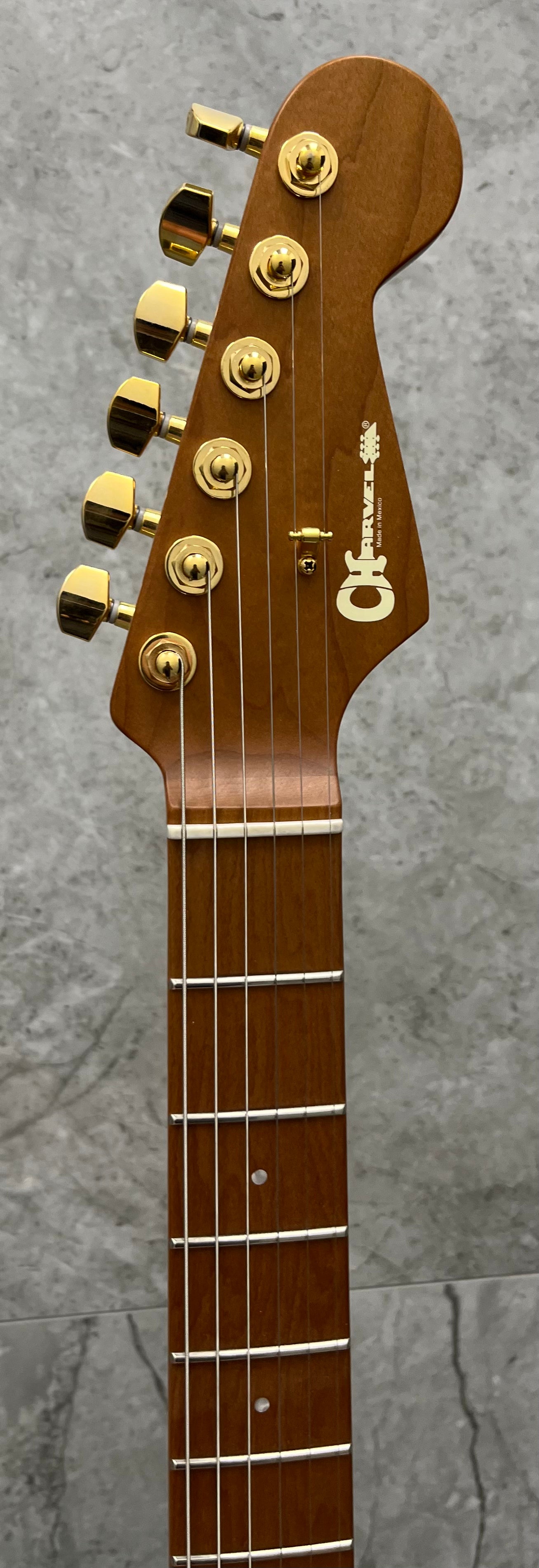 Charvel Pro-Mod DK24 HSS 2PT CM Caramelized Maple Fingerboard Snow White 2969413576 SERIAL NUMBER MC25000395 - 7.0 LBS