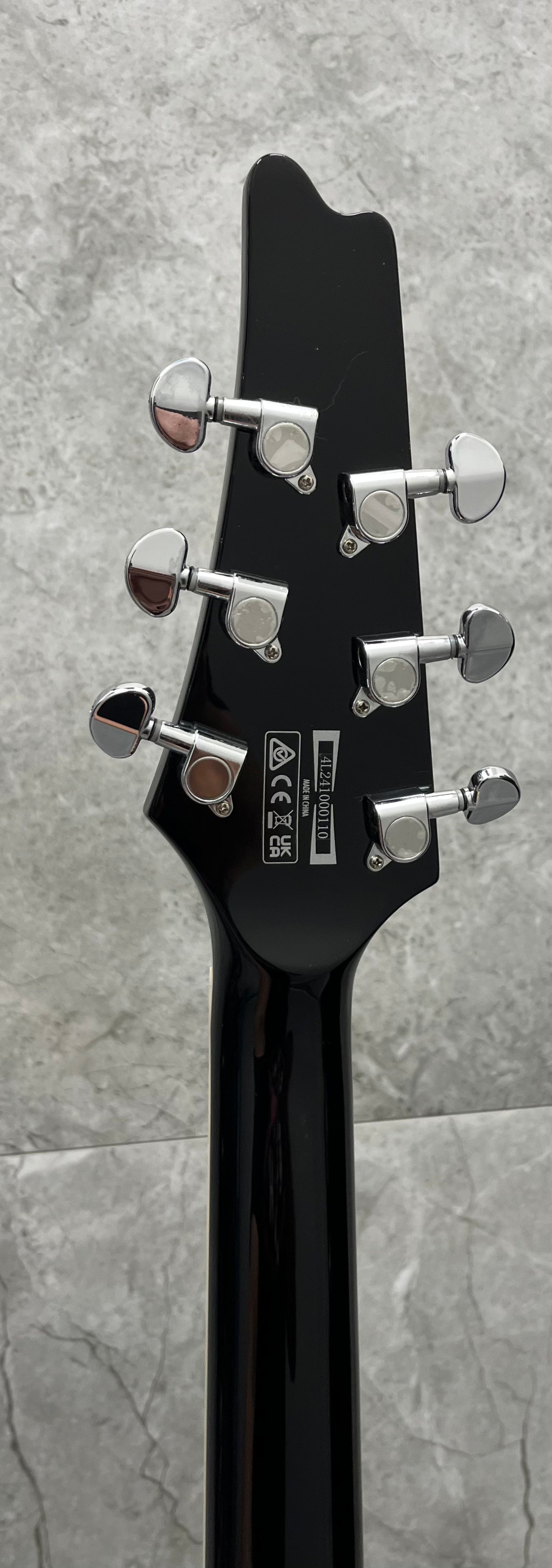 ibanez pedals serial numbers Ibanez Paul Stanley Signature Series PS120BK Electric Guitar SERIAL NU — L.A. Music