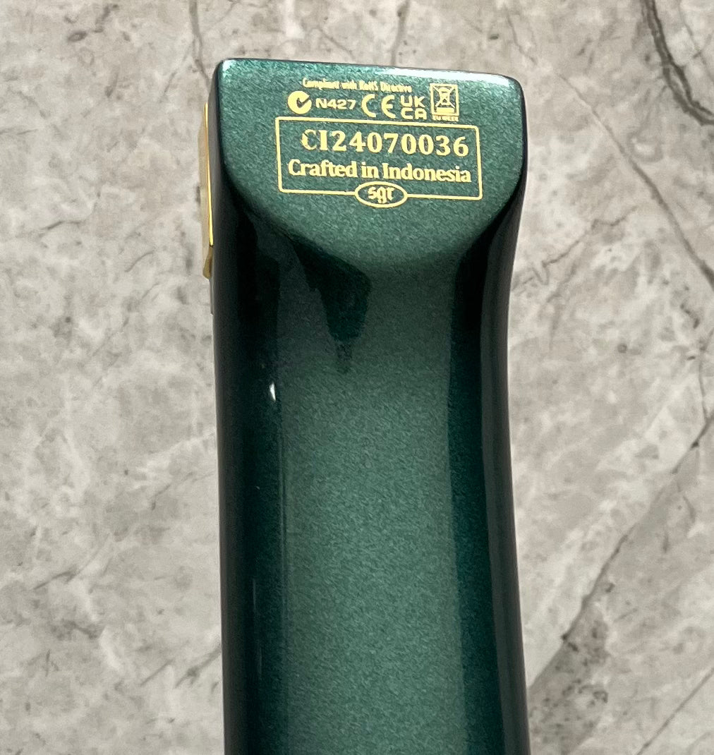 SCHECTER SYNYSTER GATES CUSTOM-7 TR HEADLESS 7 STRING OAK GREEN METALLIC 2111-SHC