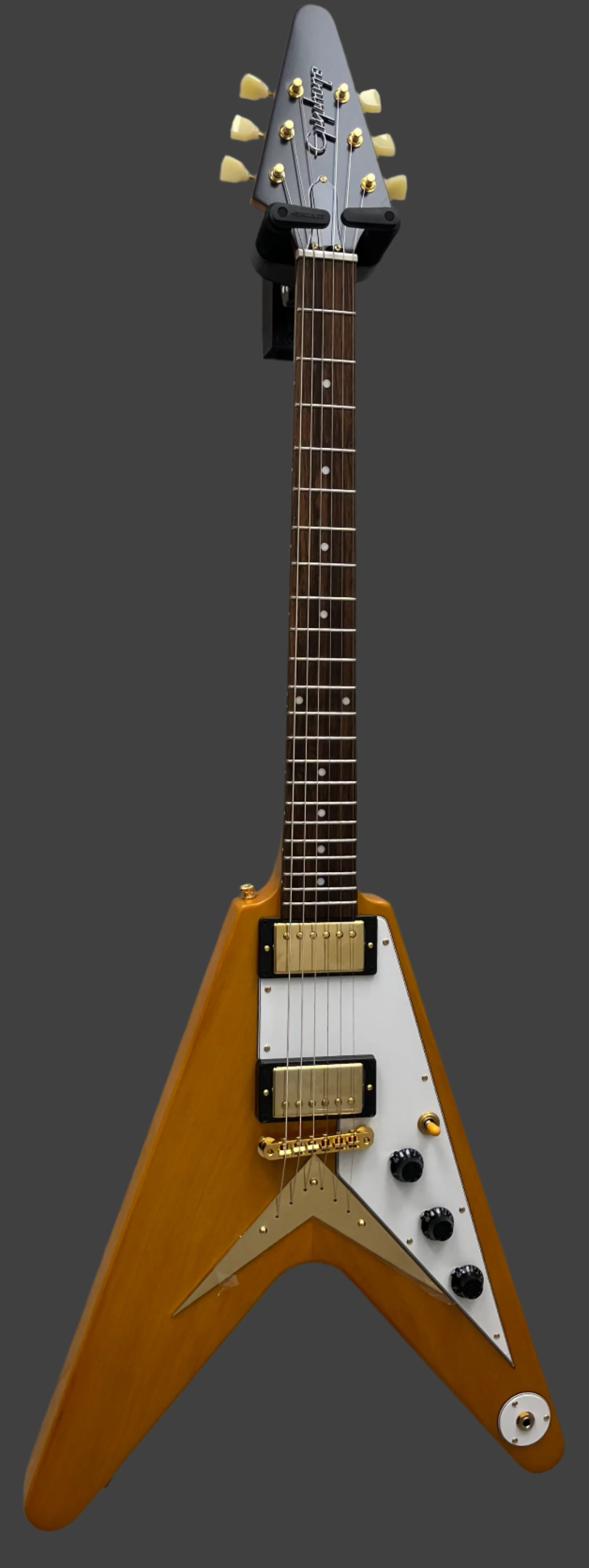 Epi 58 Korina Flying V Nat – Motor City Guitar