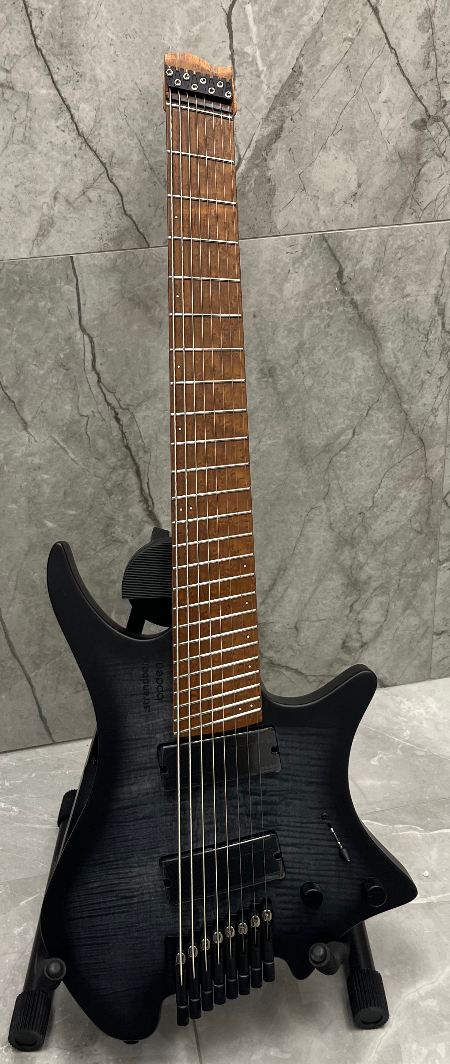 Strandberg Boden Original N2.8 8 String Black Denim Burst Satin BD8HCT-25O2-G1-BD SERIAL NUMBER C2510255 - 6 LBS 10 OZ