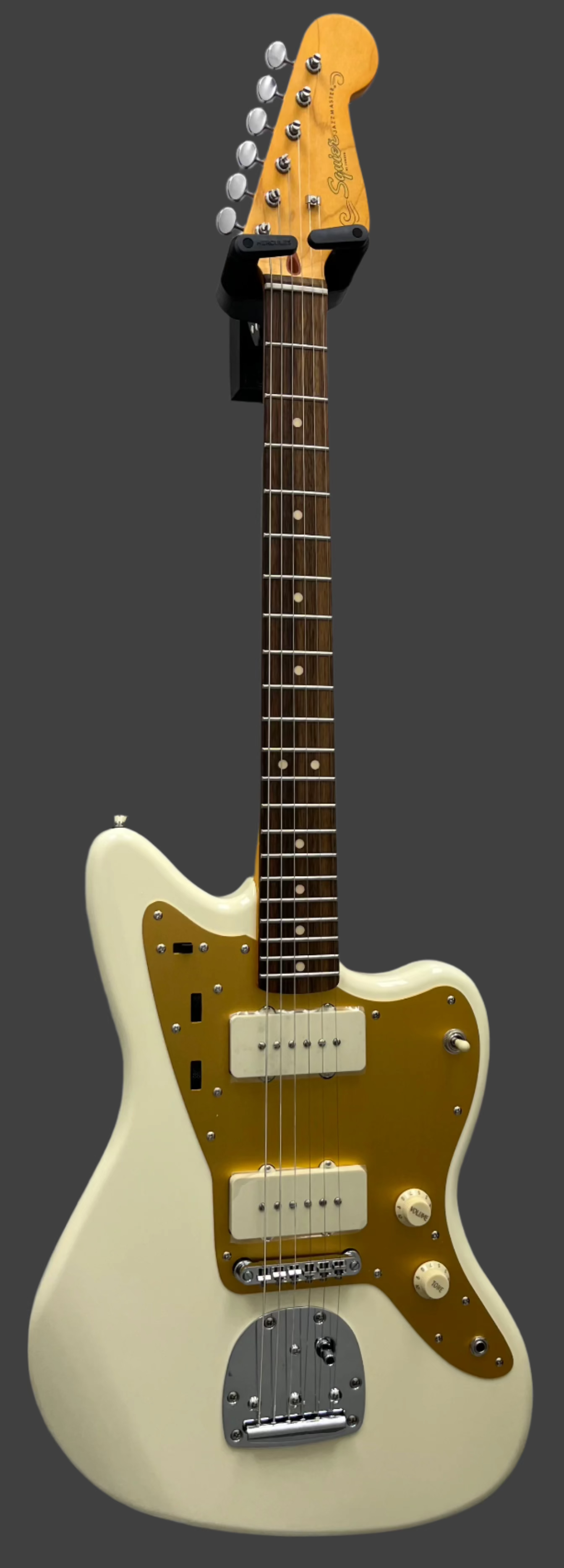Squier J Mascis Jazzmaster Vintage White 0371060541 — L.A. Music Squier J Mascis Jazzmaster Vintage White 0371060541 — L.A. Music
