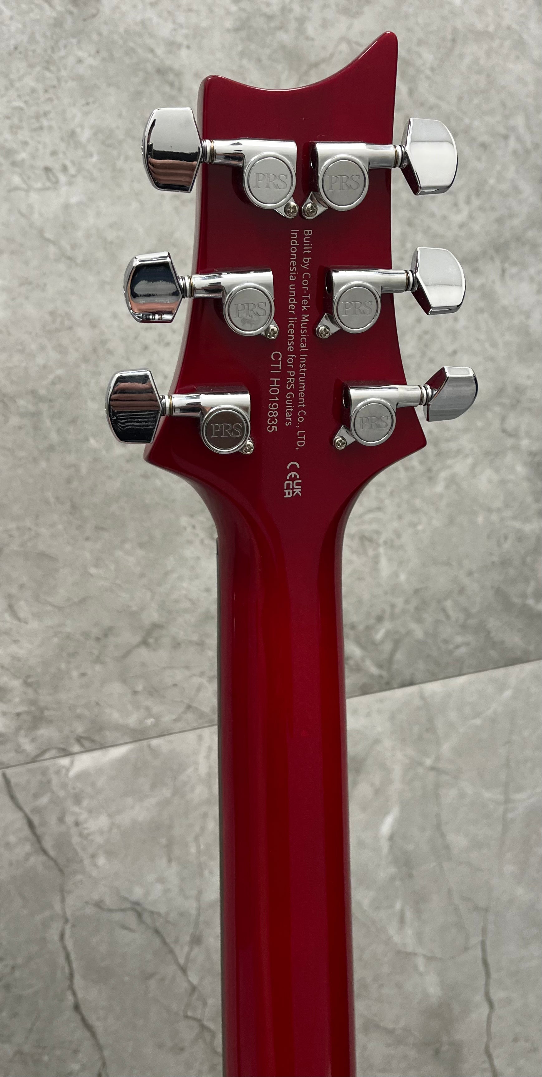 PRS Guitars SE Studio Electric Guitar - Charcoal Cherry Burst 114384::CG SERIAL NUMBER CTIH019835 - 7 LBS 14 OZ