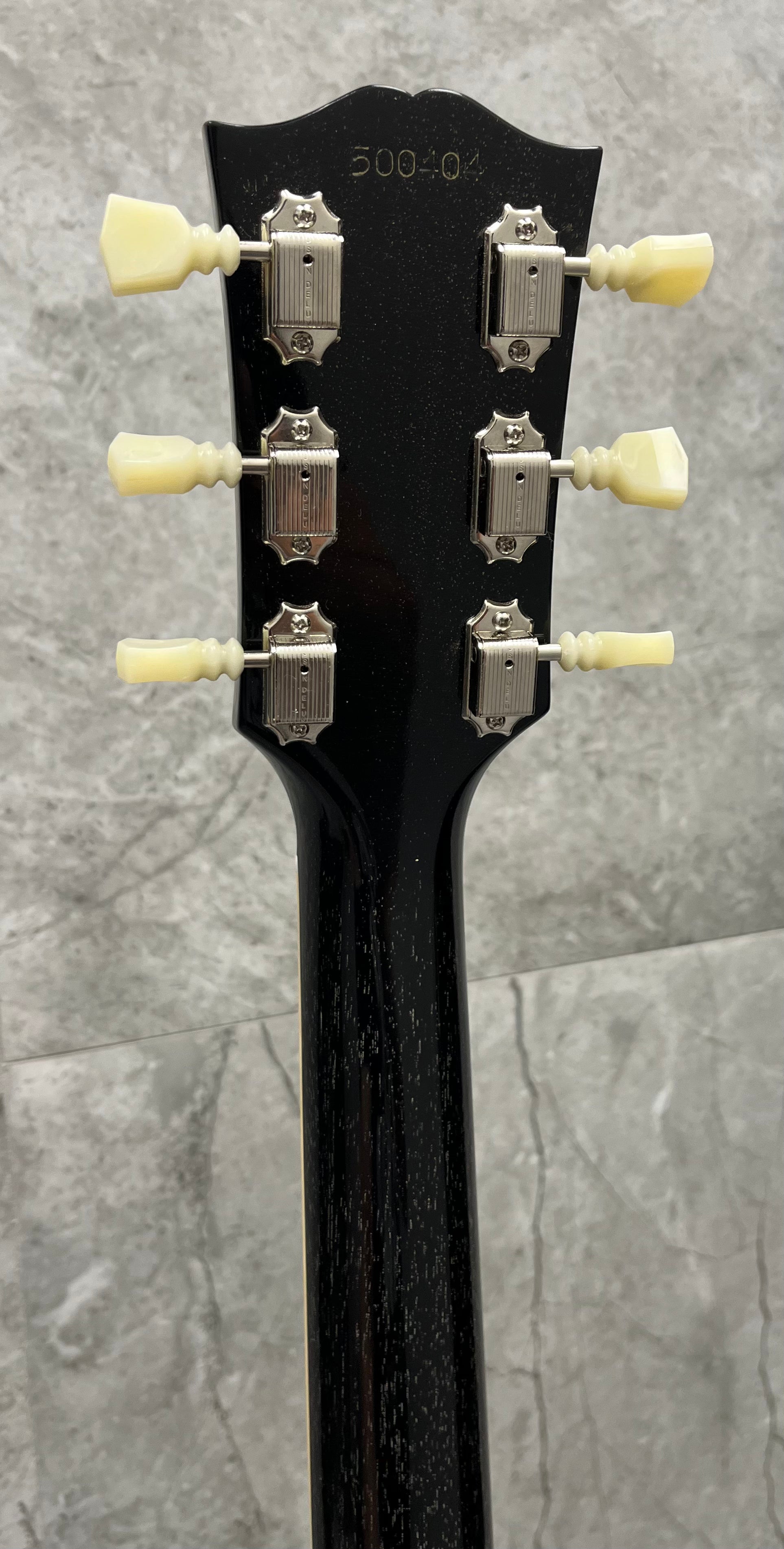 Gibson Custom Shop 1964 SG Standard Electric Guitar with Hardshell Case - Silver Fox VOS SGSR64PSL22418