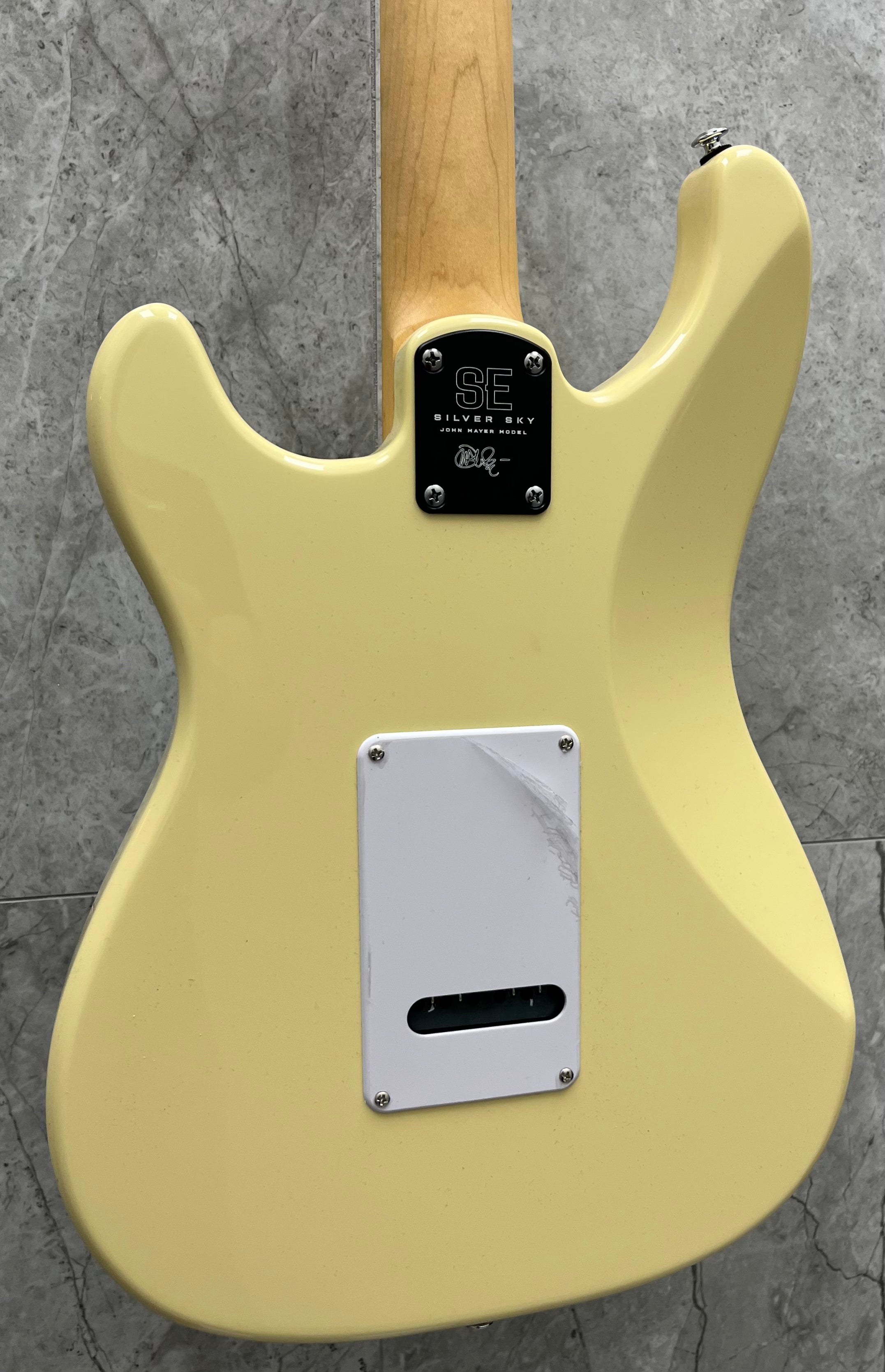 PRS Guitars John Mayer Silver Sky SE Maple Electric Guitar with Gigbag - Moon White 112108::3J SERIAL NUMBER CTIH033671 - 7 LBS 10 OZ