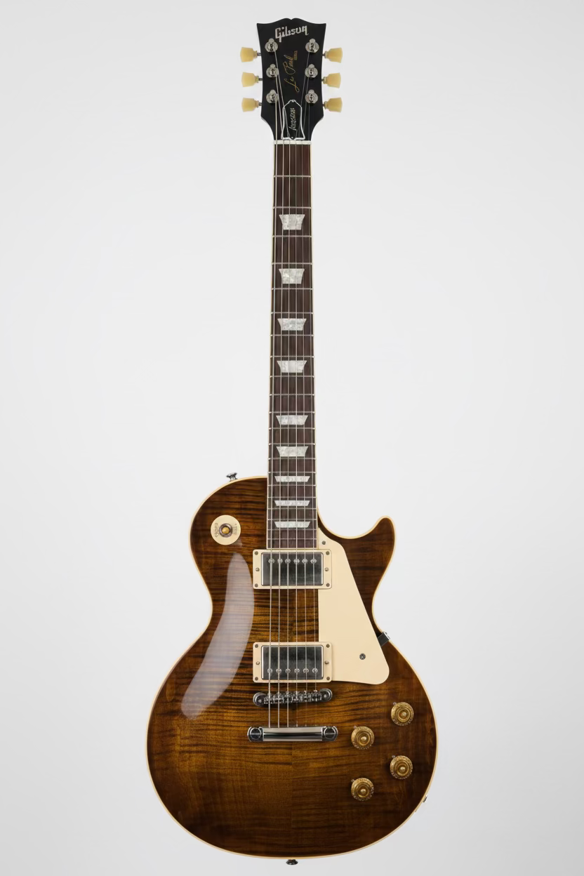 Gibson Limited Edition Les Paul Standard Lite AAA FLAME Electric Guitar with Hardshell Case - Yellow Tiger LPSL5Y24TGNH SERIAL NUMBER 217340350 - 7 LBS 10 OZ