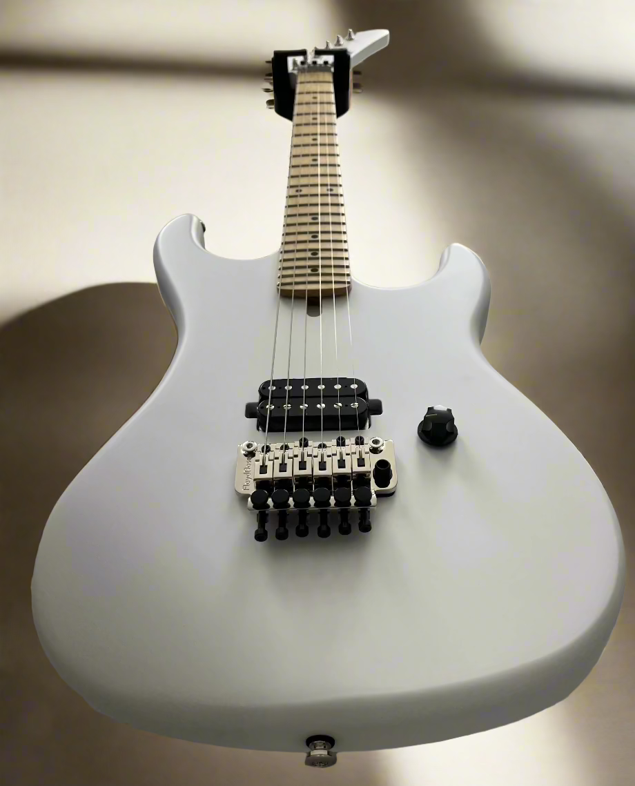 Kramer The 84 Electric Guitar with Gigbag - Angel White Satin K84AANSCF SERIAL NUMBER 24022900082 - 7.6 LBS