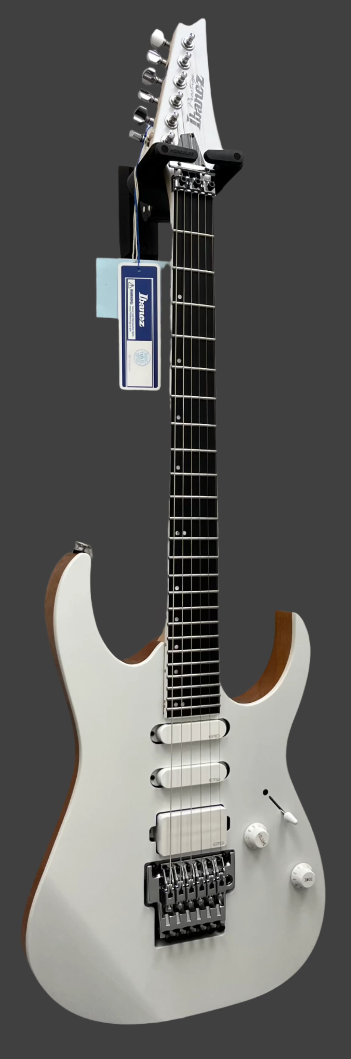 Ibanez MADE IN JAPAN RG5440C Prestige Electric Guitar - Pearl White RG5440CPW SERIAL NUMBER F2431825 - 7.6 LBS