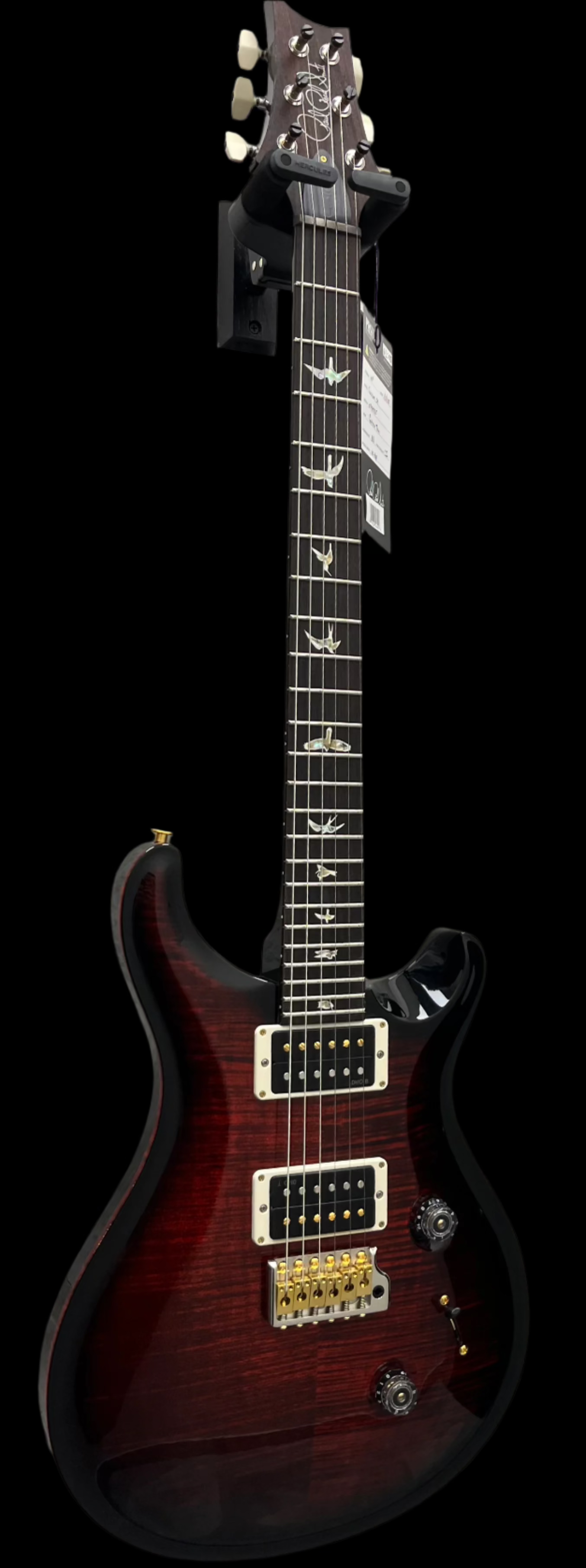 PRS USA Custom 24 - 10 Top Electric Guitar 72 - Fire Smokeburst 112787::72: SERIAL NUMBER 24 0394335 - 7.4 LBS