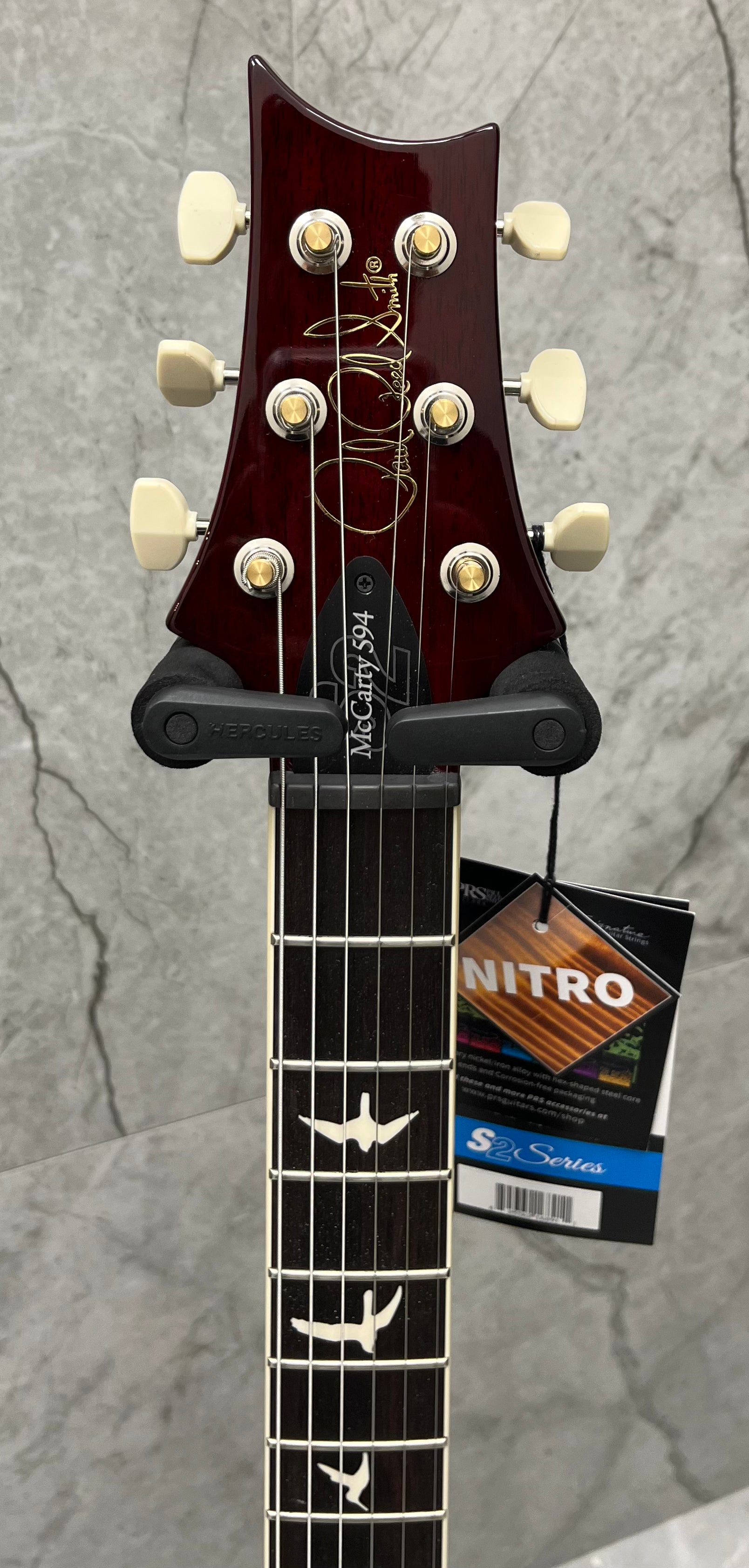 PRS Guitars USA S2 McCarty 594 FR - Fire Red Burst 112820