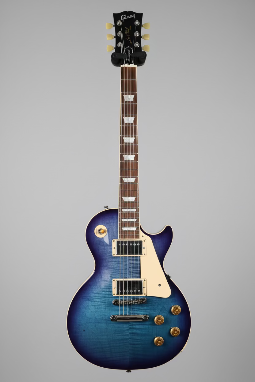 Gibson Les Paul Standard 50s ブルーベリーバースト Gibson Les Paul Standard 50s Figured Top in Blueberry Burst