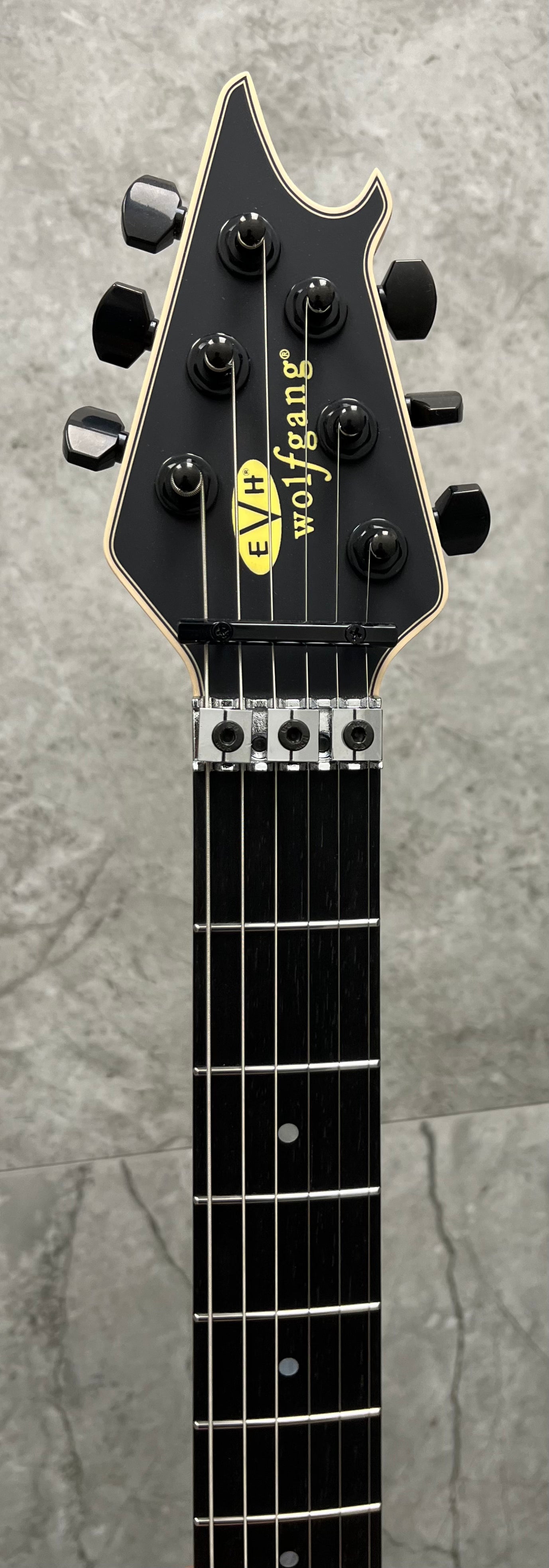 EVH Wolfgang USA Edward Van Halen Signature Ebony Fingerboard Stealth 5107920868 SERIAL NUMBER WG17430A - 8.0 LBS