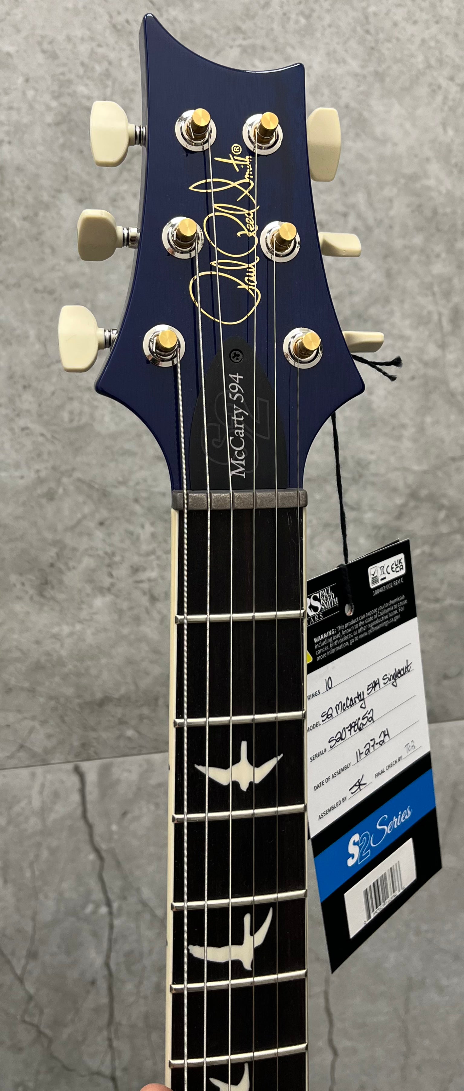 PRS Guitars USA S2 McCarty 594 Singlecut GW - Faded Gray Black PRS Guitars USA S2 McCarty 594 Singlecut GW - Faded Gray Black