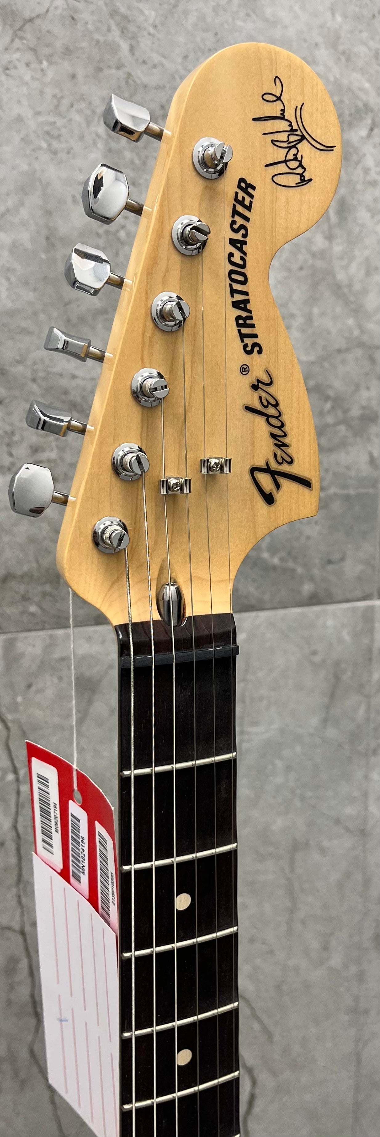Fender Ritchie Blackmore Stratocaster Scalloped Rosewood Fingerboard Olympic White 0139010305 SERIAL NUMBER MX24091048 - 7.4 LBS