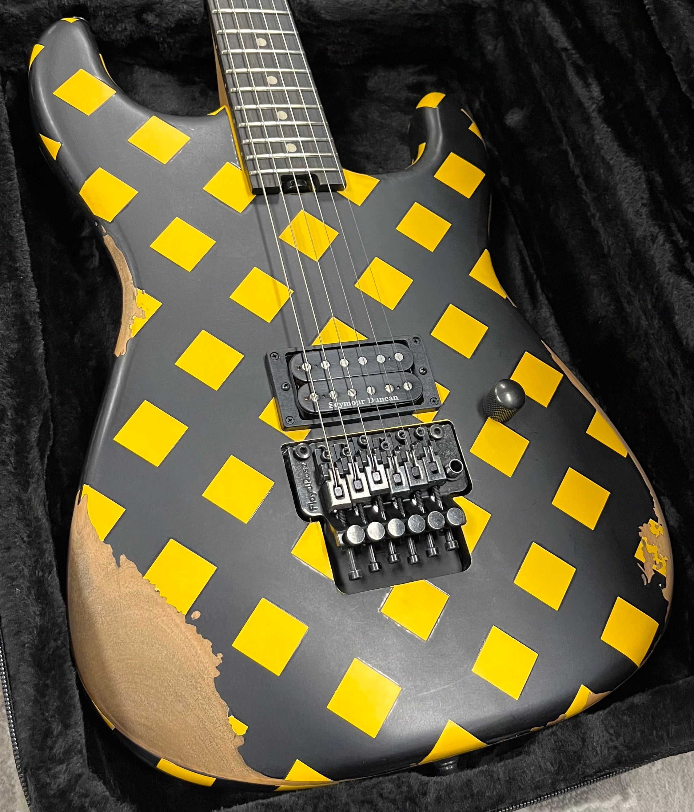 Charvel Super Stock SD1 H FR EB, Ebony Fingerboard, Diamond Life 2965202300 SERIAL NUMBER MC250728 - 7 LBS 10 OZ
