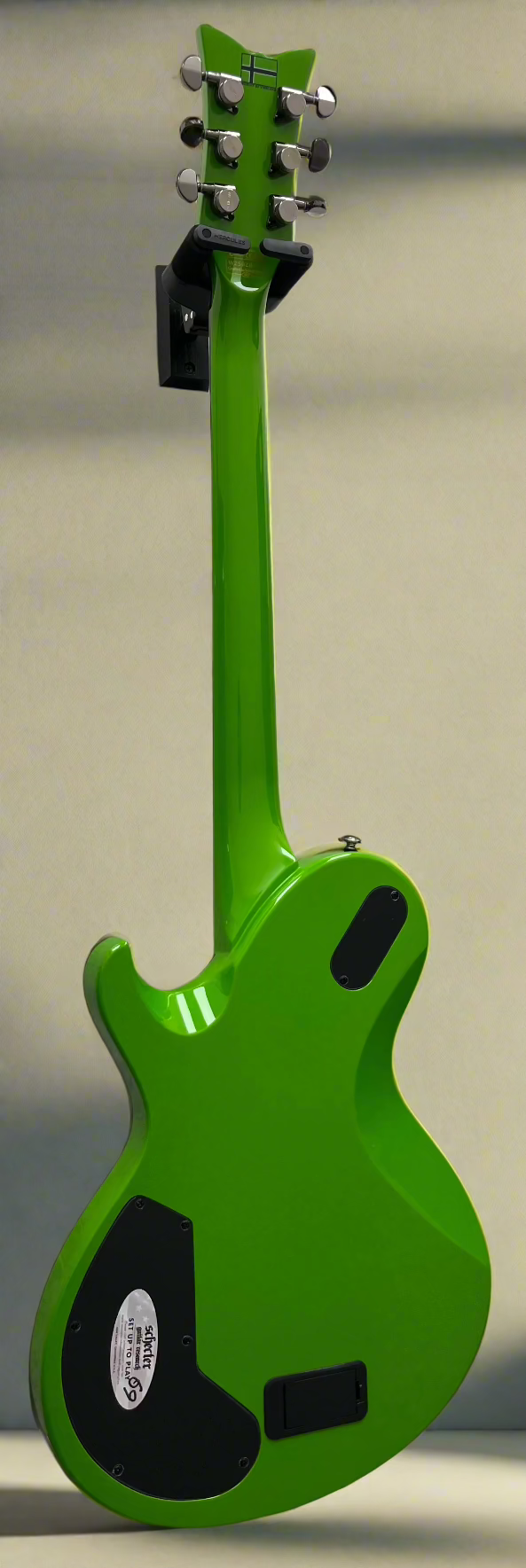 Schecter Kenny Hickey Solo 6 EX S Steele Green Sustainiac 379-SHC SERIAL NUMBER W25020652 - 8.0 LBS