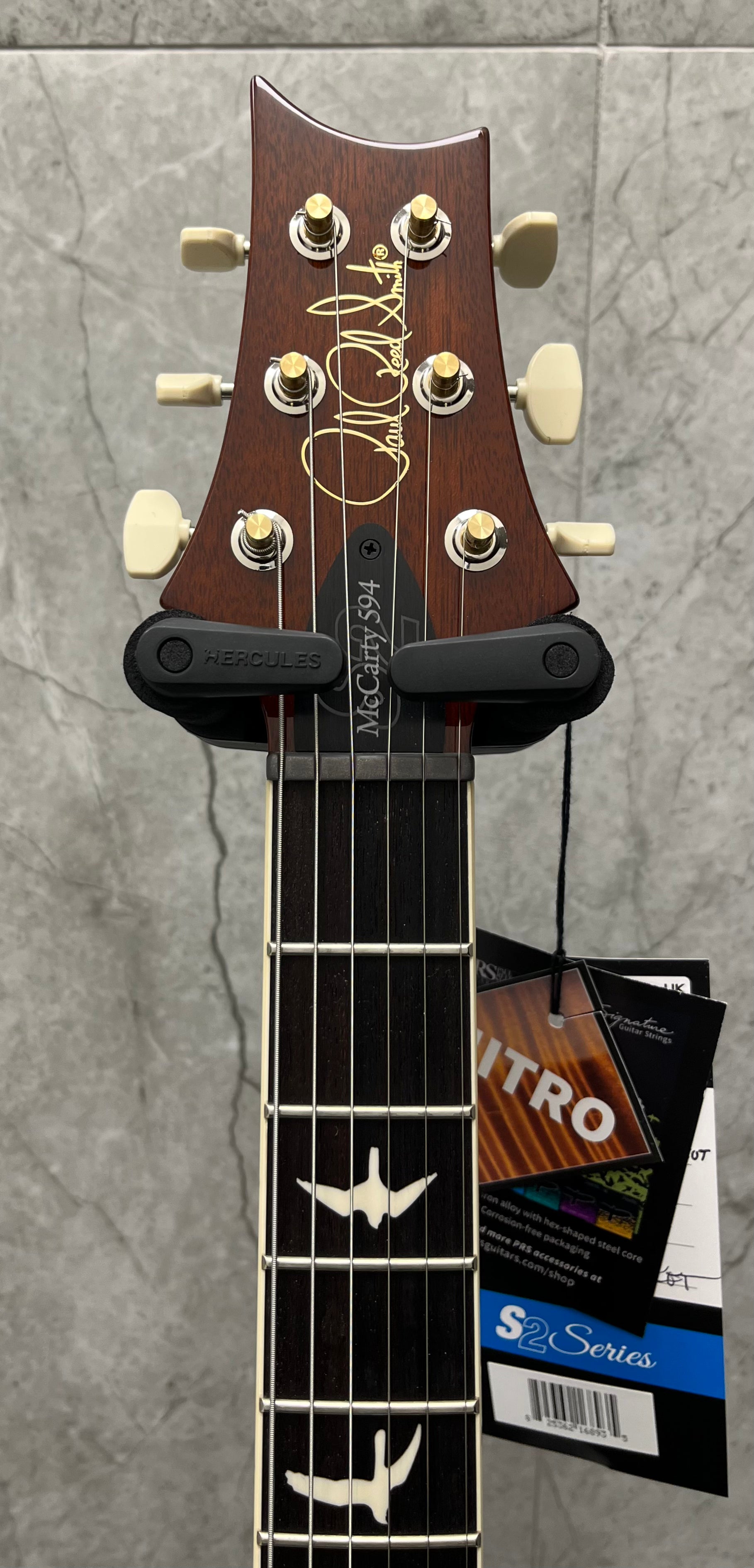 PRS Guitars USA S2 McCarty 594 Singlecut Electric Guitar with Gigbag HONEY GOLD BURST 112822::HG SERIAL NUMBER 24 S2074350 - 8.4 LBS
