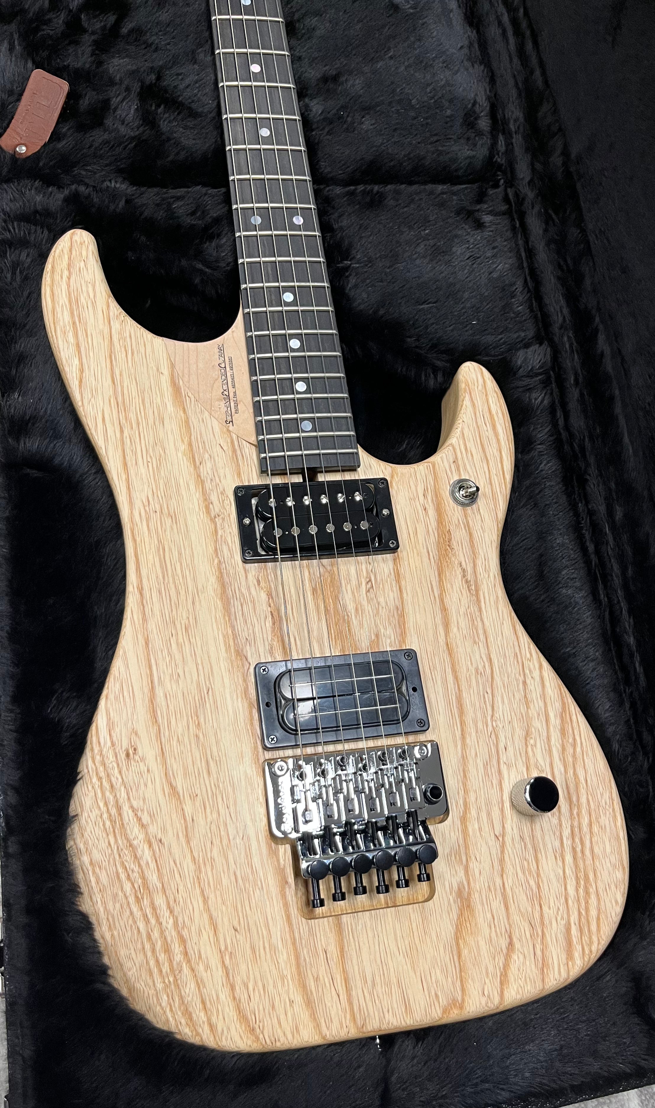 Washburn USA N4 Nuno Bettencourt Swamp Ash Natural Matte Finish N4ESANM-D SERIAL NUMBER 2509503 - 6 LBS 12 OZ