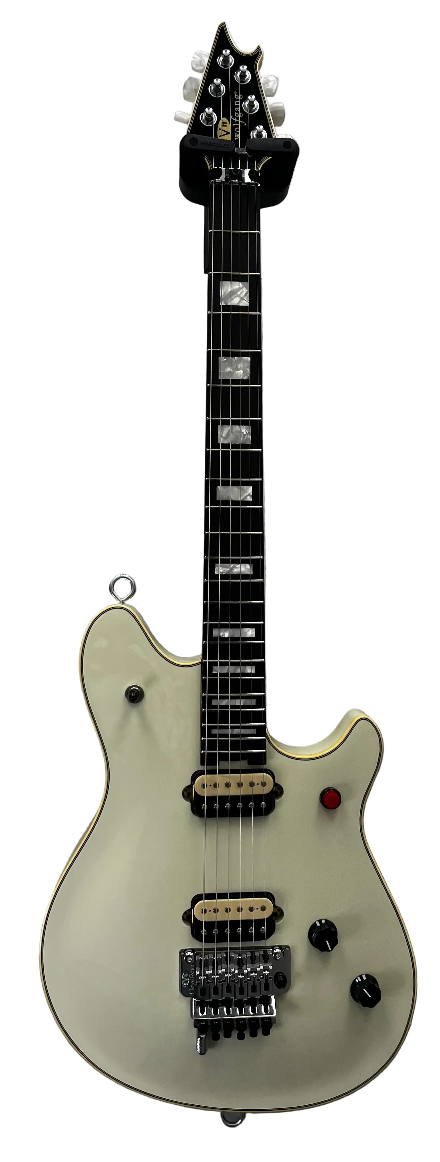 EVH MADE IN JAPAN MIJ Series EVH Signature Wolfgang Ebony Fingerboard, Ivory MODEL 5108000849 SERIAL NUMBER JFE2600012 - 8 LBS 7 OZ
