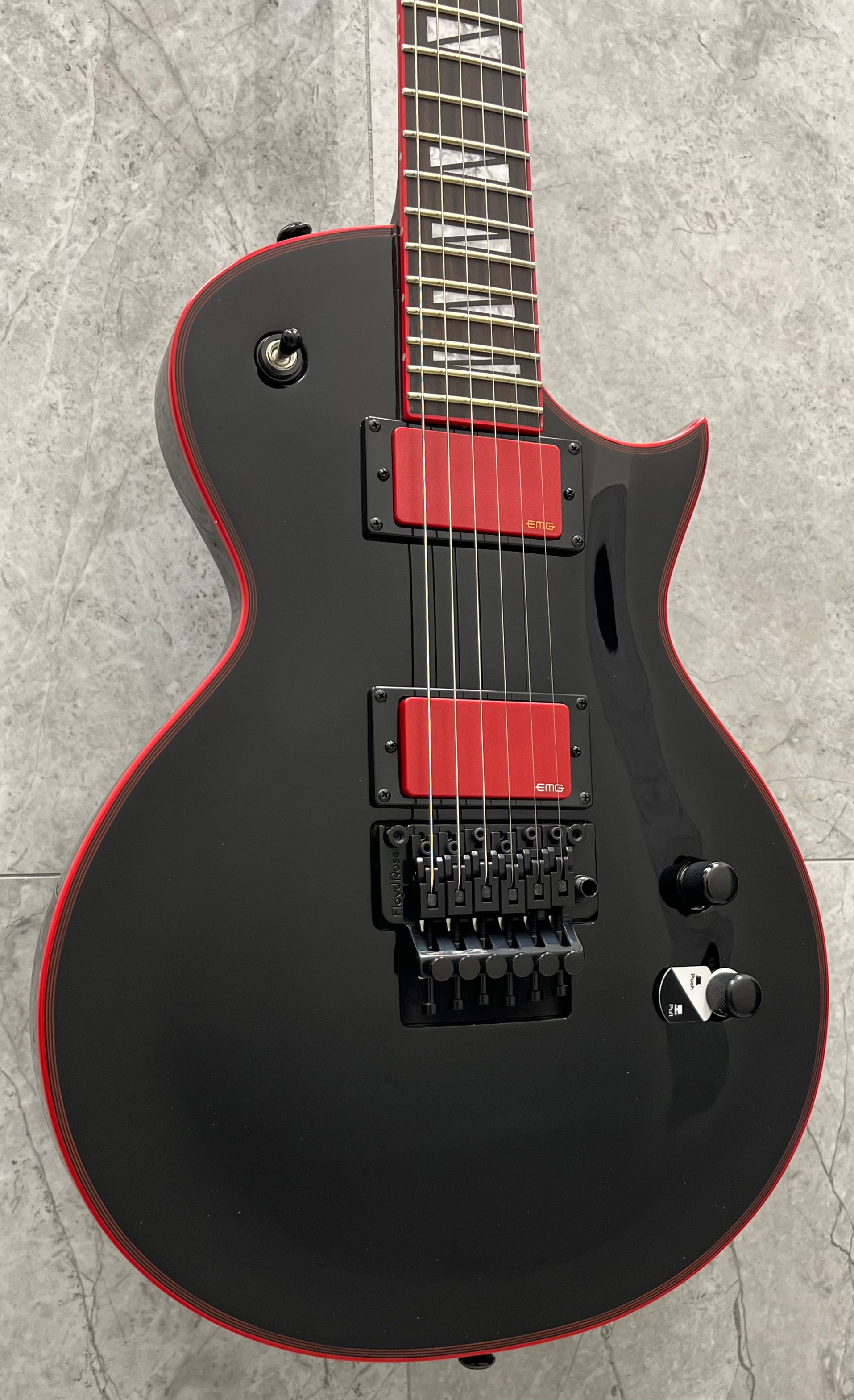 ESP LTD Guitars GARY HOLT LGH600BLK MINT OPEN BOX SERIAL NUMBER W23040677 - 7 LBS 4 OZ