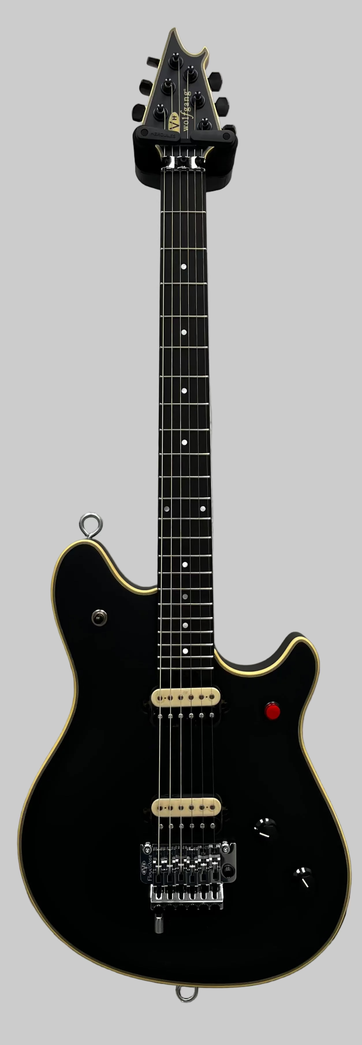 EVH MADE IN JAPAN MIJ Series EVH Signature Wolfgang Ebony Fingerboard Stealth MODEL 5108000868 SERIAL NUMBER JFE2500131 - 8 LBS 8 OZ