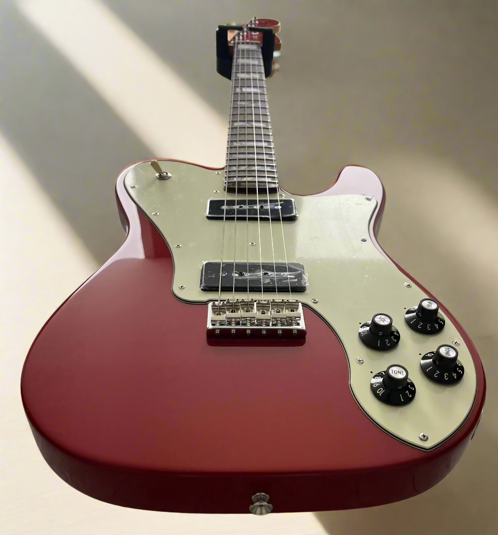 Fender USA Chris Shiflett Cleaver Telecaster Deluxe, Rosewood Fingerboard, Dakota Red 0117450754 SERIAL NUMBER CS240666 - 8.2 LBS