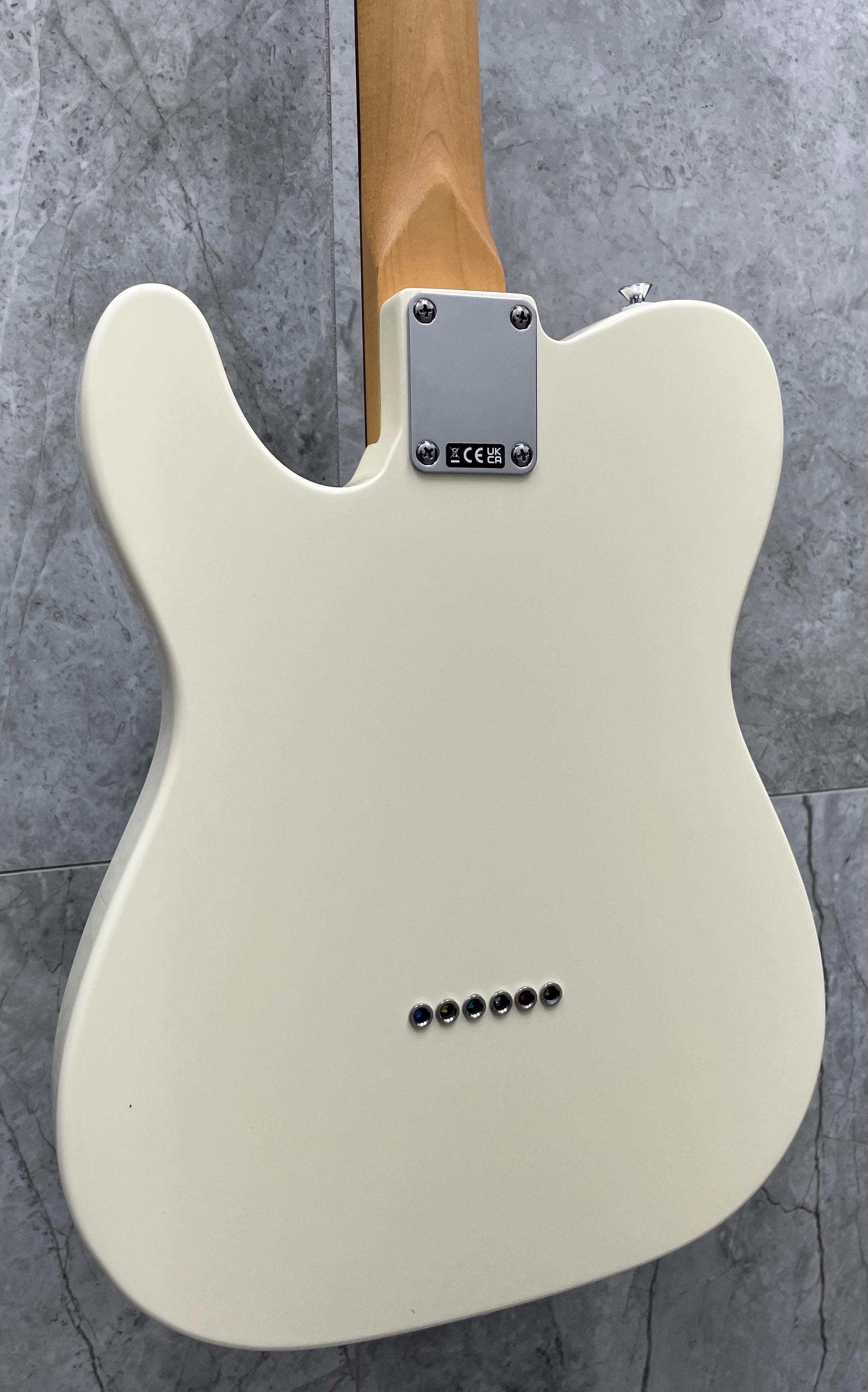 FENDER Standard Telecaster White Pickguard, Olympic White 0266040505 NEW 2025 MODEL SERIAL NUMBER ISFL24001049 - 8.6 LBS