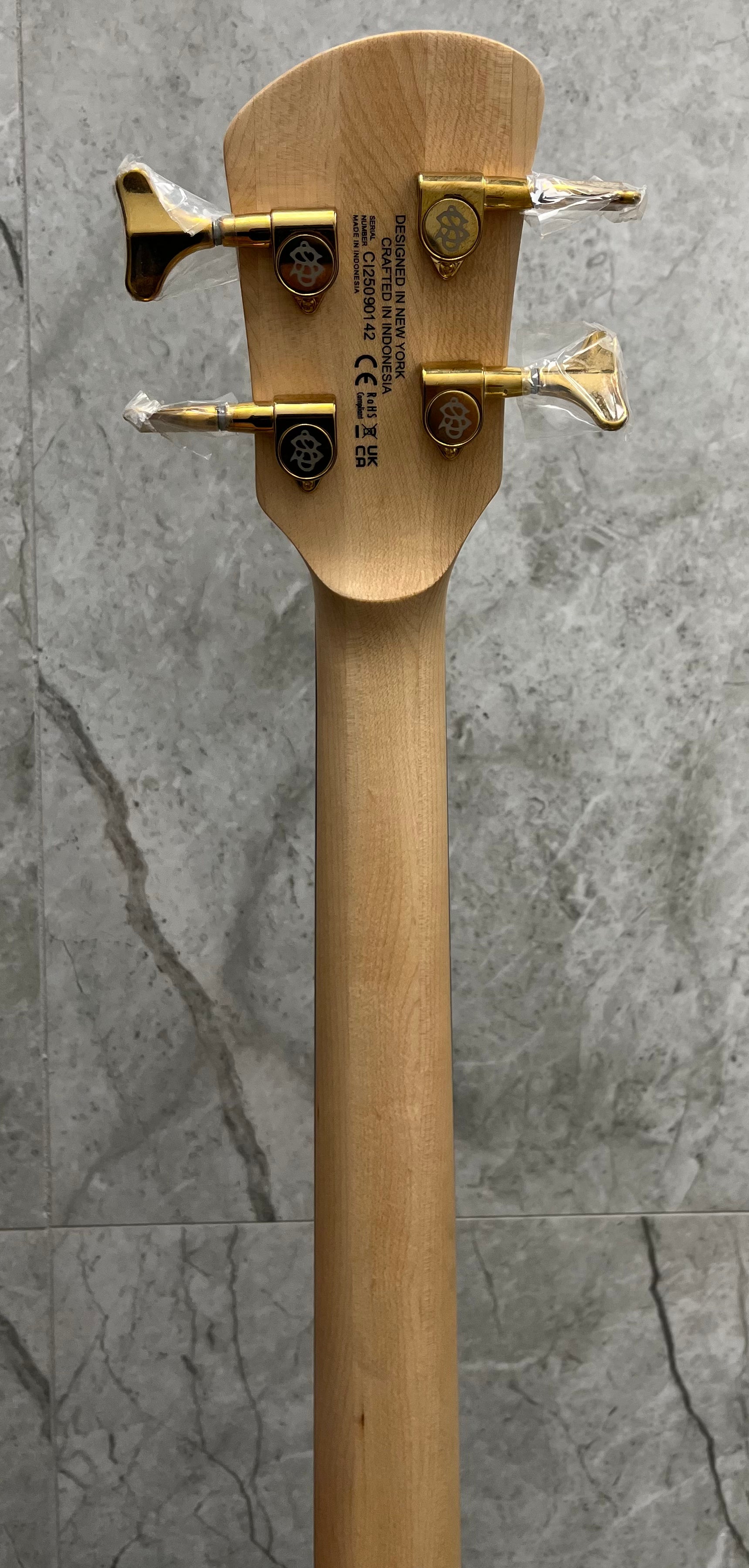 Spector Bass NS Icon Bolt-On Bass Guitar - White Gloss ICONNS2BWH SERIAL NUMBER CI25090142 - 7 LBS 5 OZ