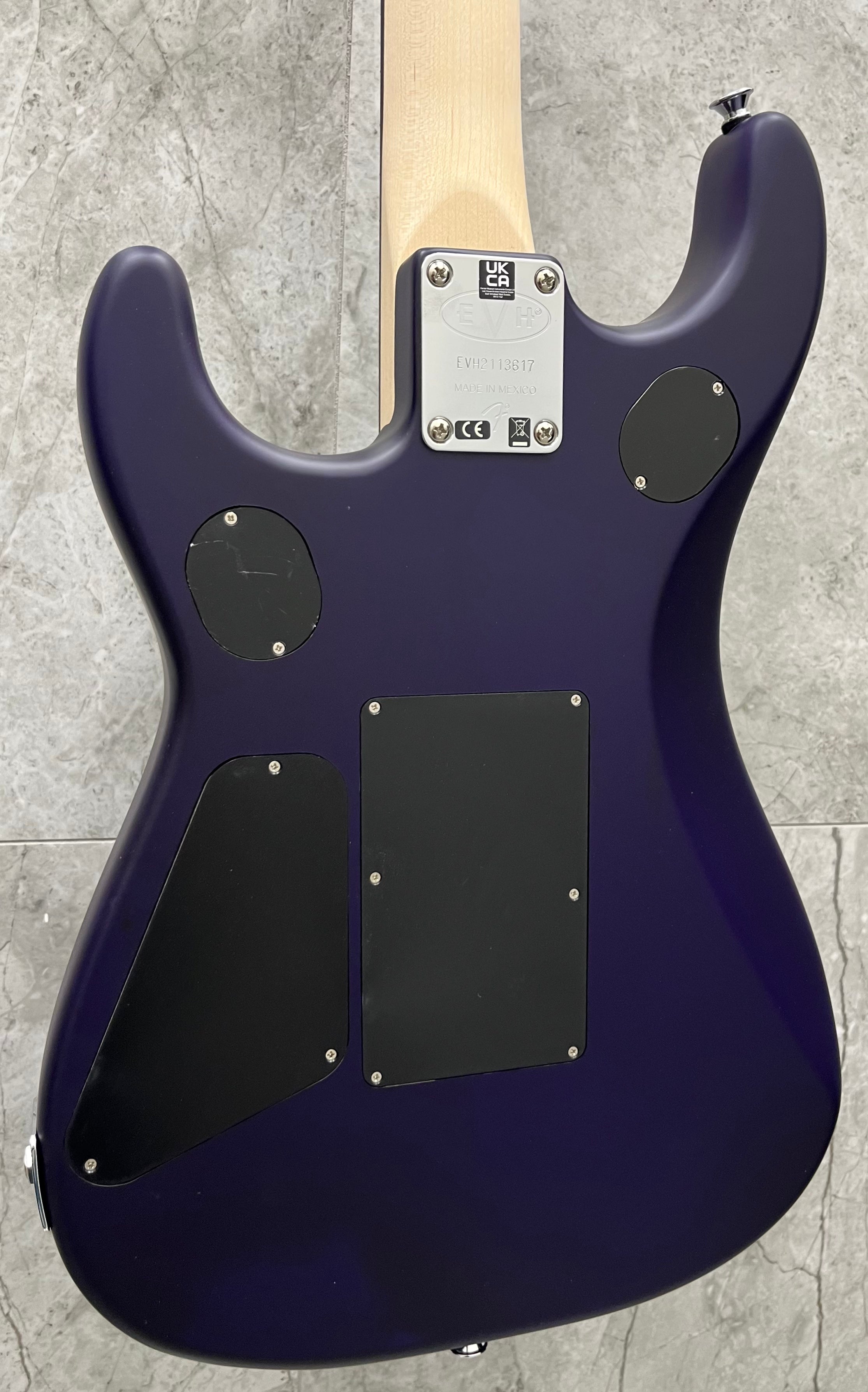 EVH 5150 Series Deluxe QM QUILTED MAPLE Ebony Fingerboard Purple Daze Satin Finish 5108002535 SERIAL NUMBER EVH2113617 - 7 LBS 1 OZ MINT PRE OWNED SPECIAL