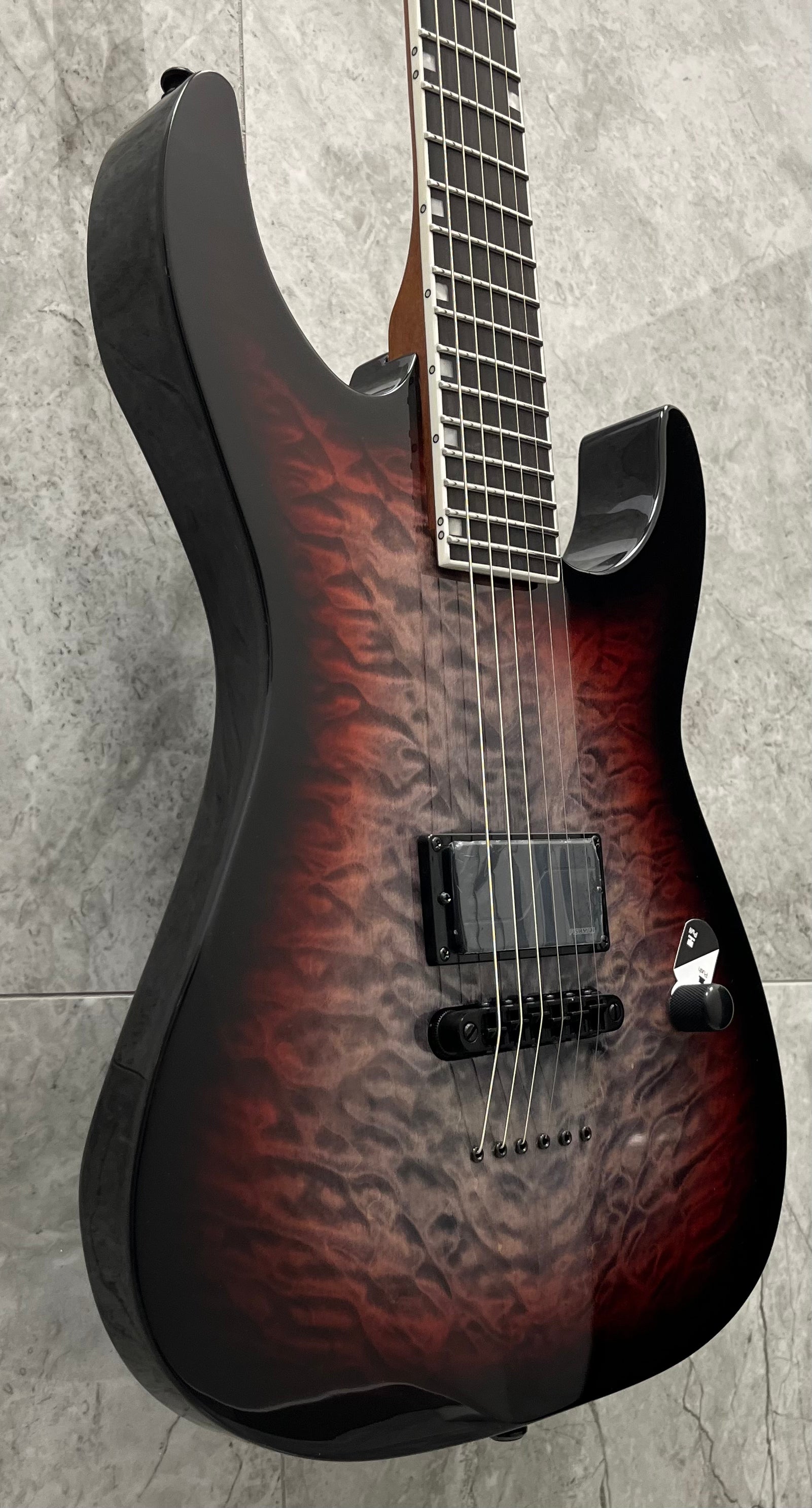 ESP LTD Josh Middleton JM-I Signature Electric Guitar - Deep Blood Moon W/ HARDSHELL CASE JMIQMDBLM SERIAL NUMBER W25042314 - 7.4 LBS