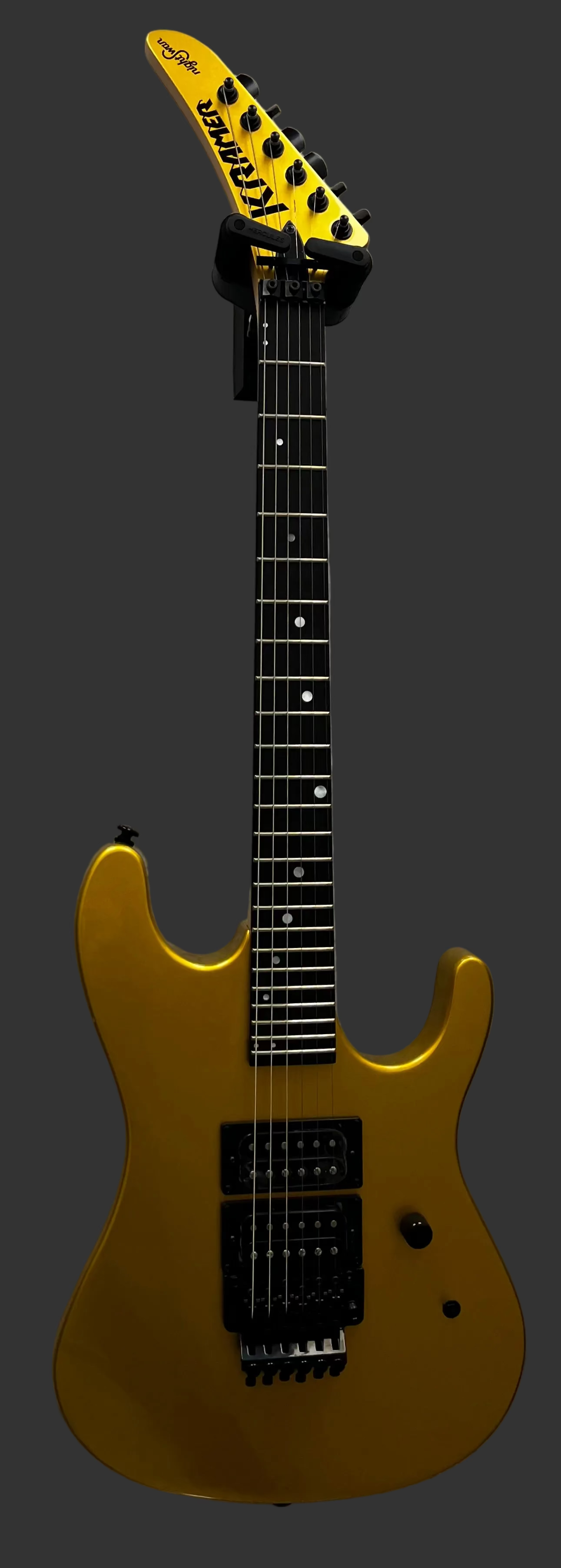 Kramer 50th Anniversary Series - Curated K50NS Nightswan Gold Gloss Finish W/ GIG BAG SERIAL NUMBER 260129013 - 8 LBS 2 OZ