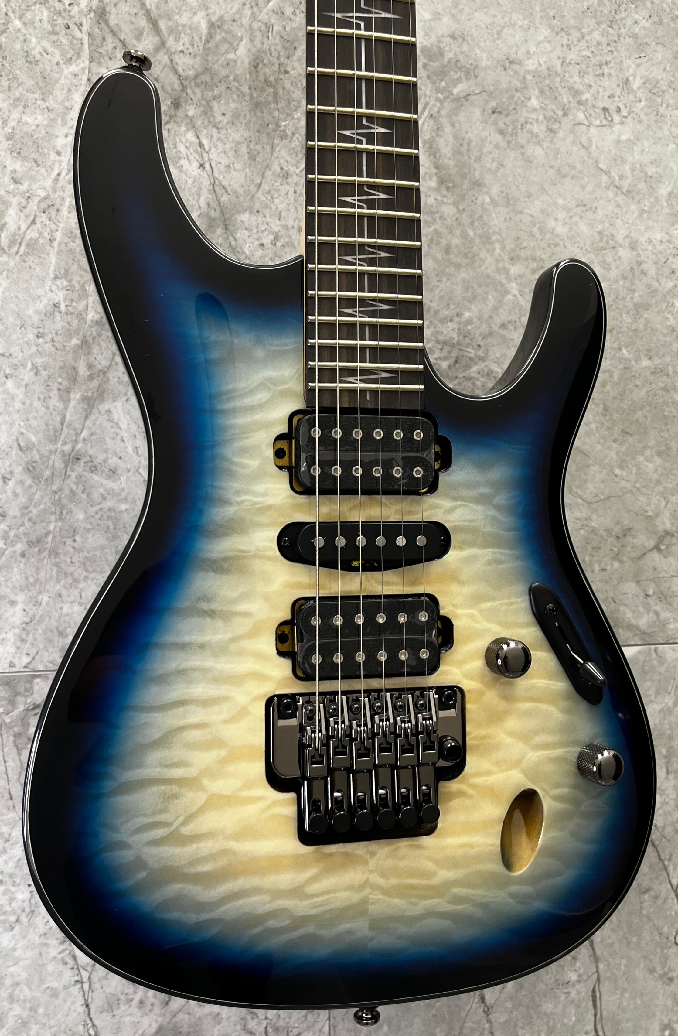 Ibanez JIVAJR DSE Nita Strauss Signature Model Deep Sea Blonde JIVAJRDSE SERIAL NUMBER I250514922 - 7.0 LBS